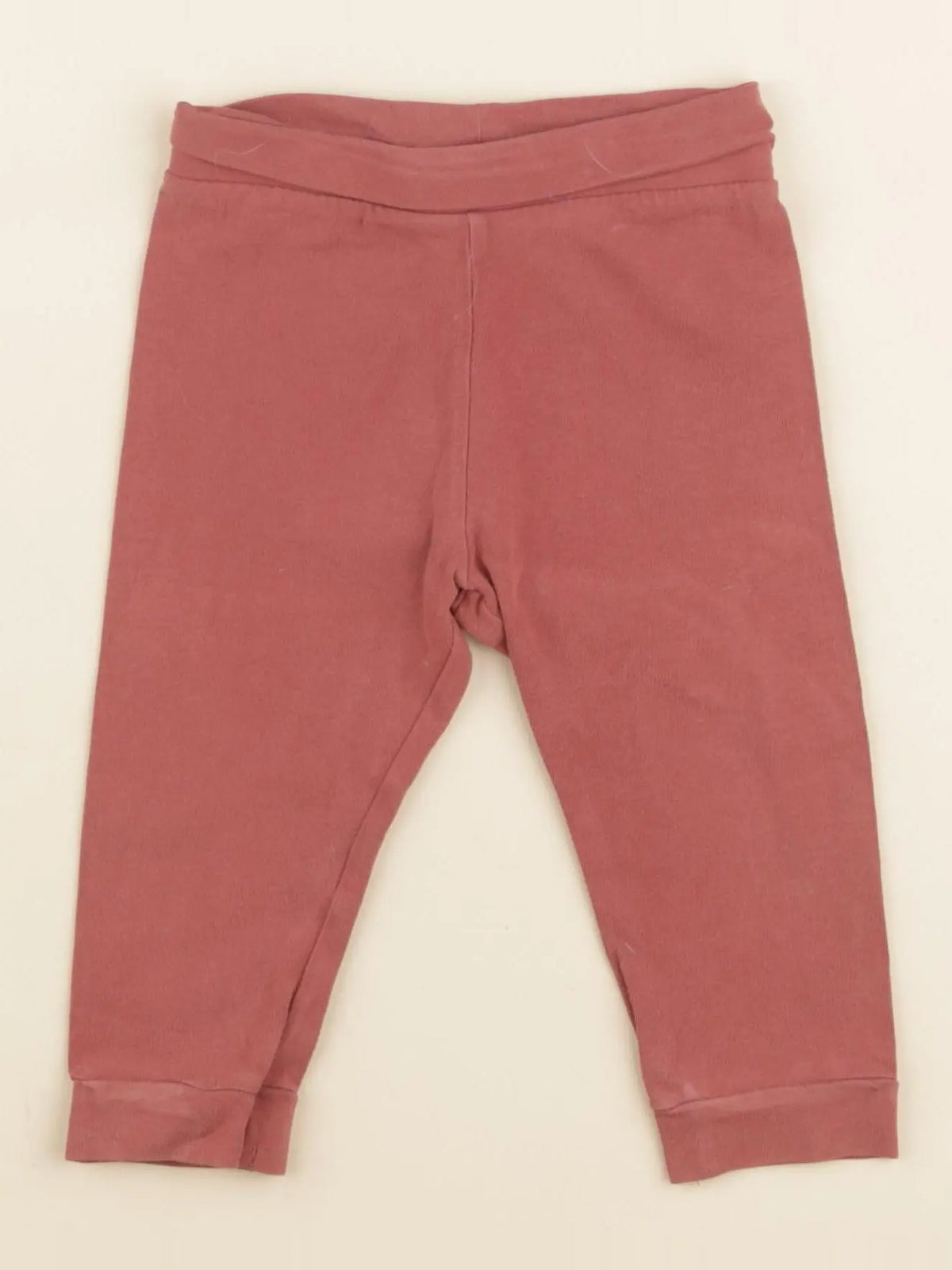 Vertbaudet - legging rouge - 12 mois