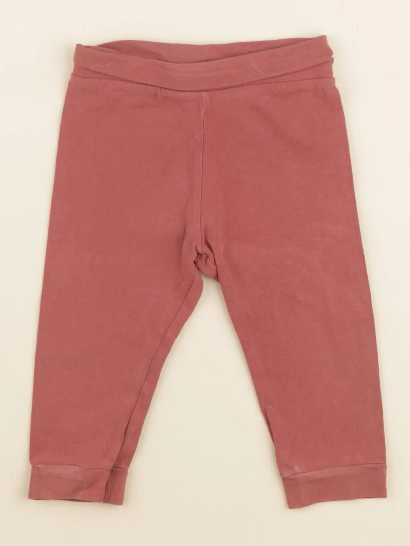 Vertbaudet - legging rouge - 12 mois