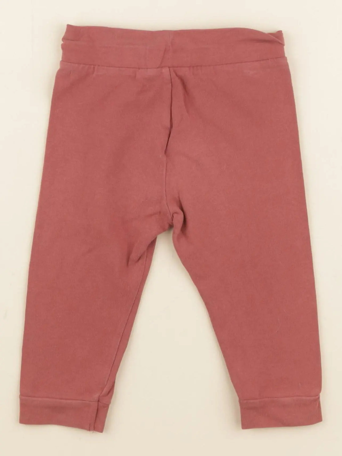 Vertbaudet - legging rouge - 12 mois