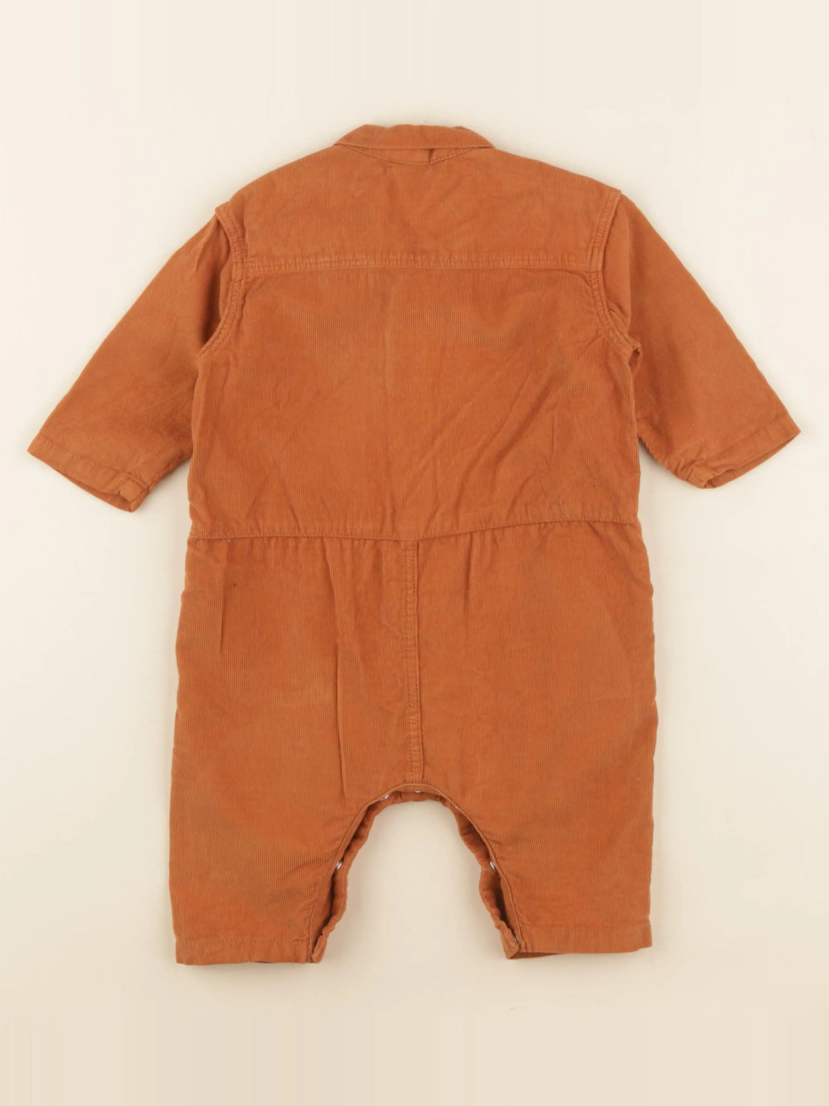 Petit Bateau - combinaison marron - 6 mois