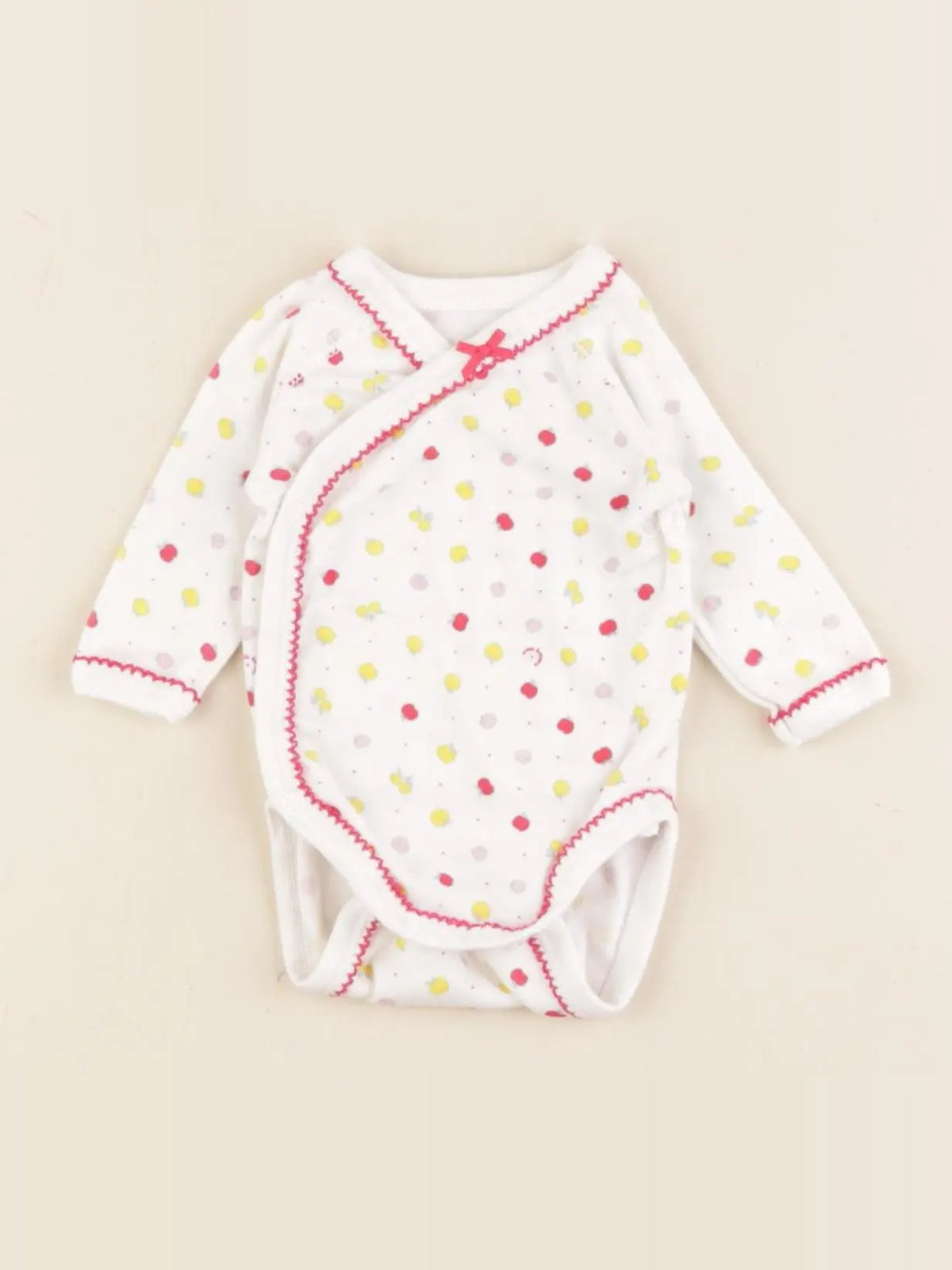 Petit Bateau - body multicolore - 0 mois