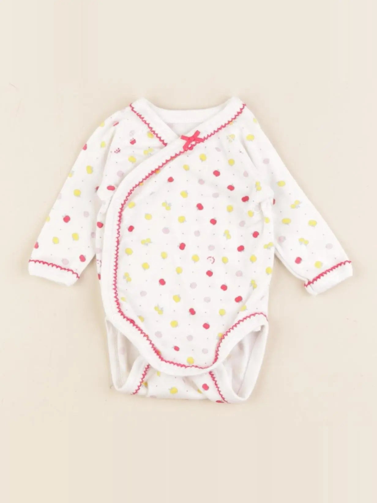 Petit Bateau - body multicolore - 0 mois
