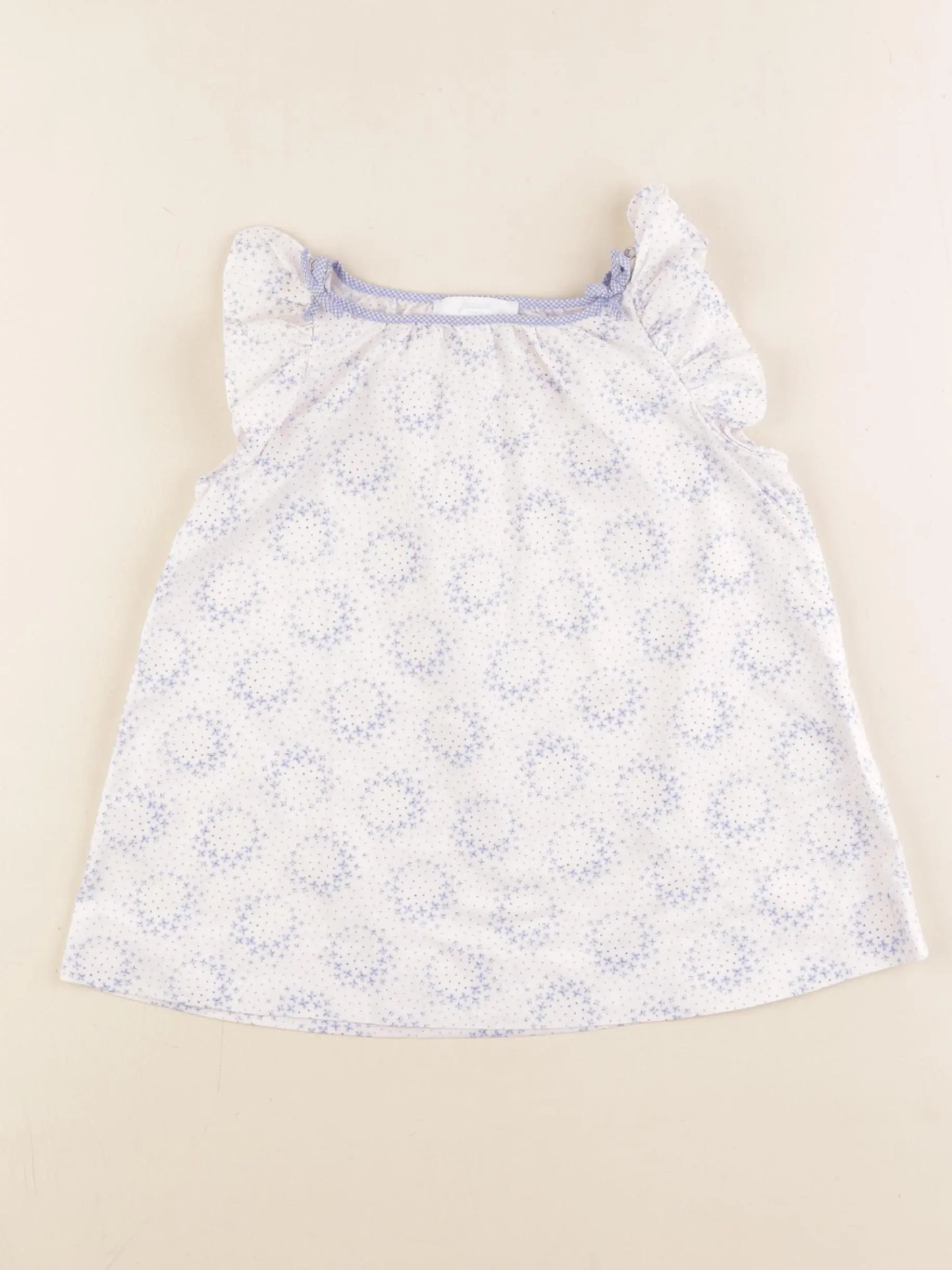 Jacadi - robe blanc - 6 mois