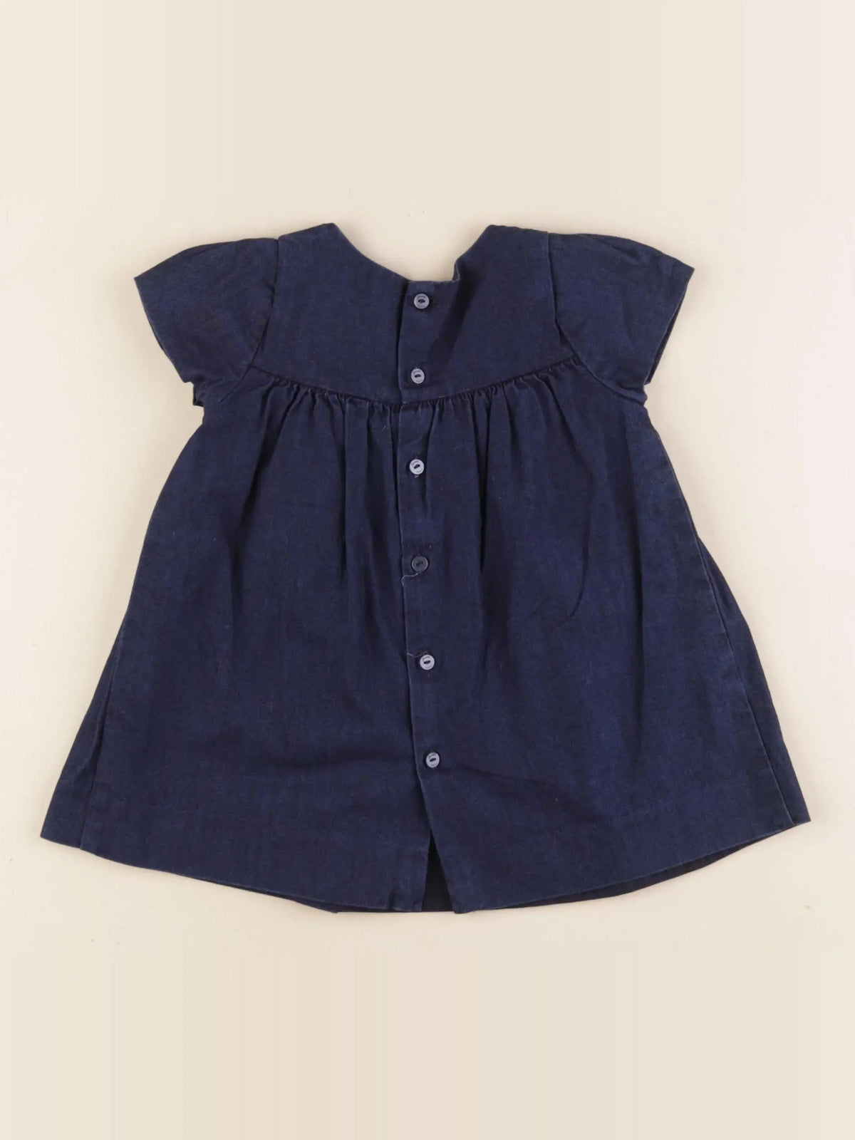 Jacadi - robe bleu - 12 mois