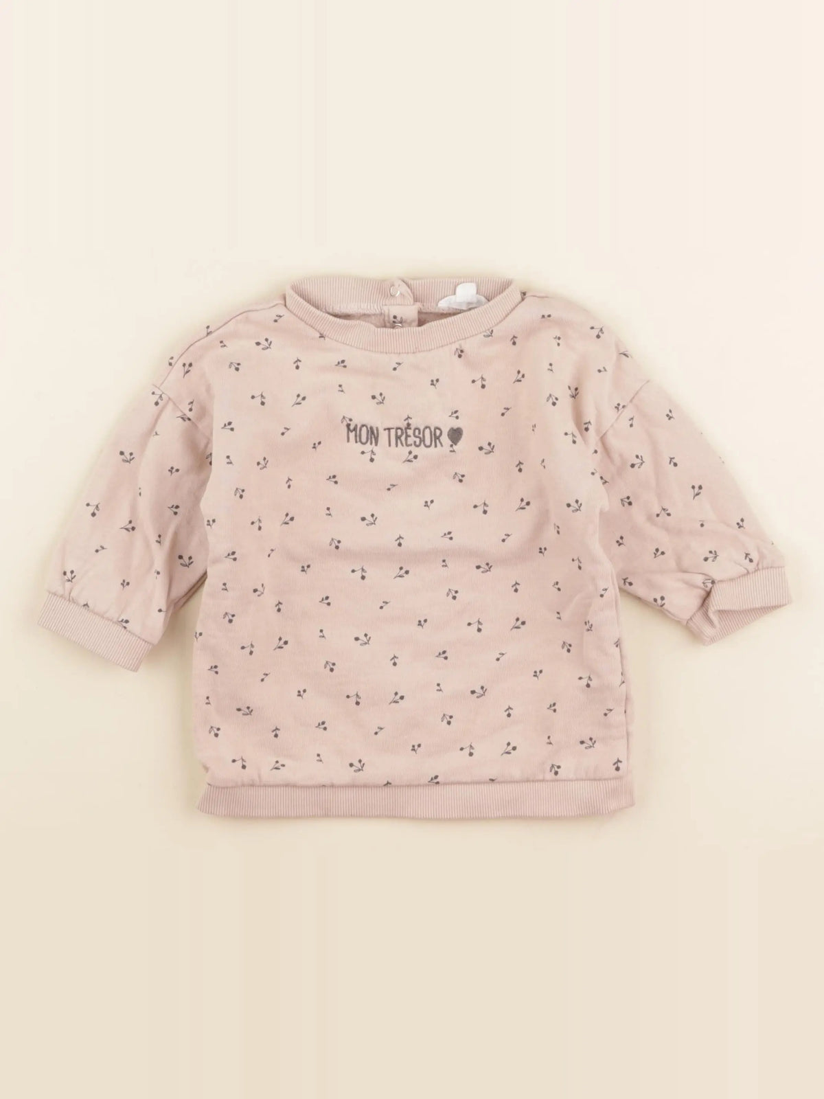 Vertbaudet - robe rose - 12 mois