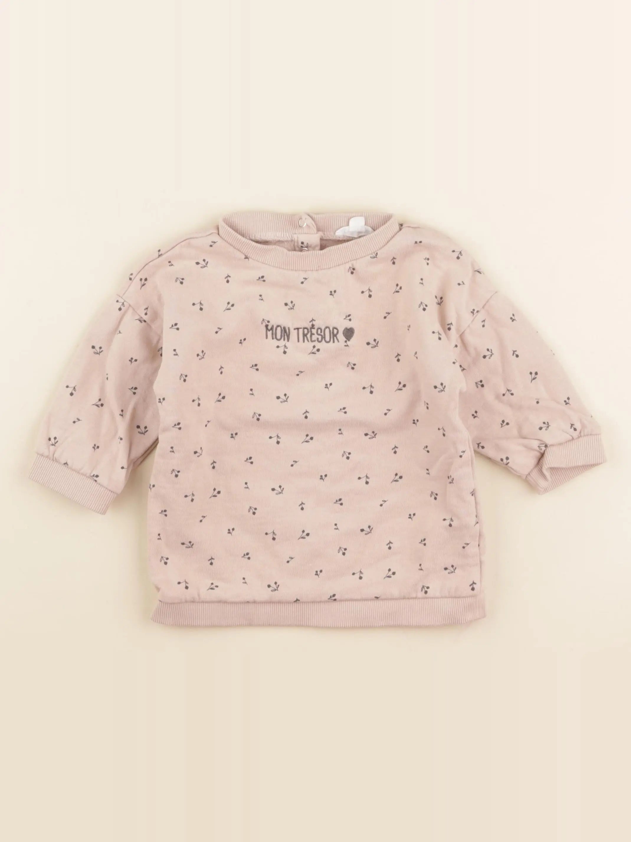 Vertbaudet - robe rose - 12 mois