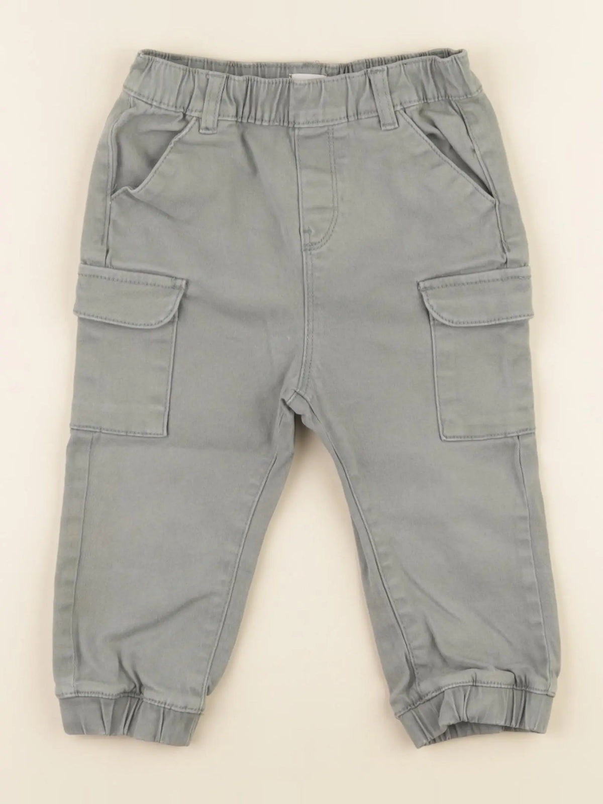Vertbaudet - pantalon vert - 24 mois