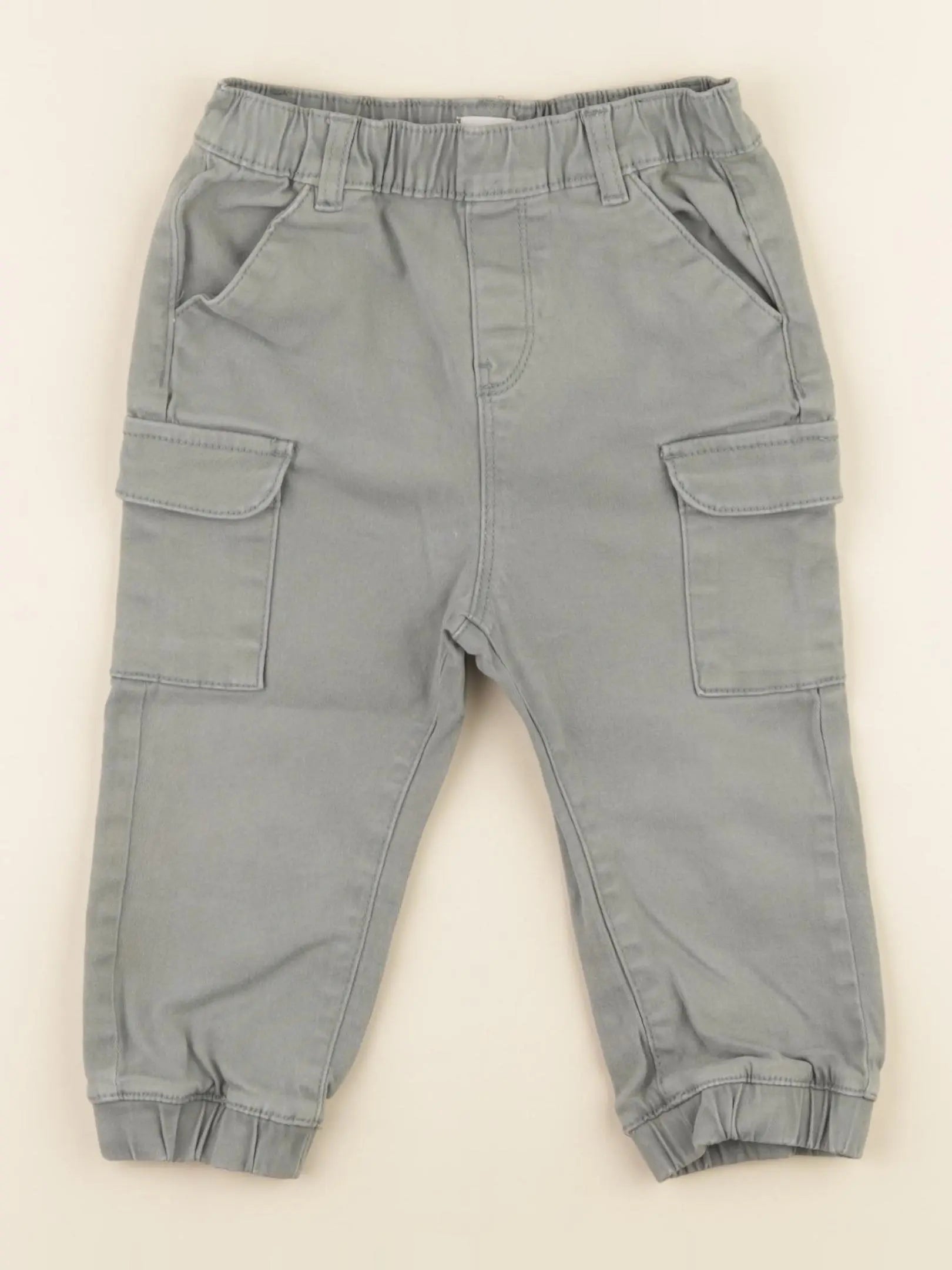 Vertbaudet - pantalon vert - 24 mois