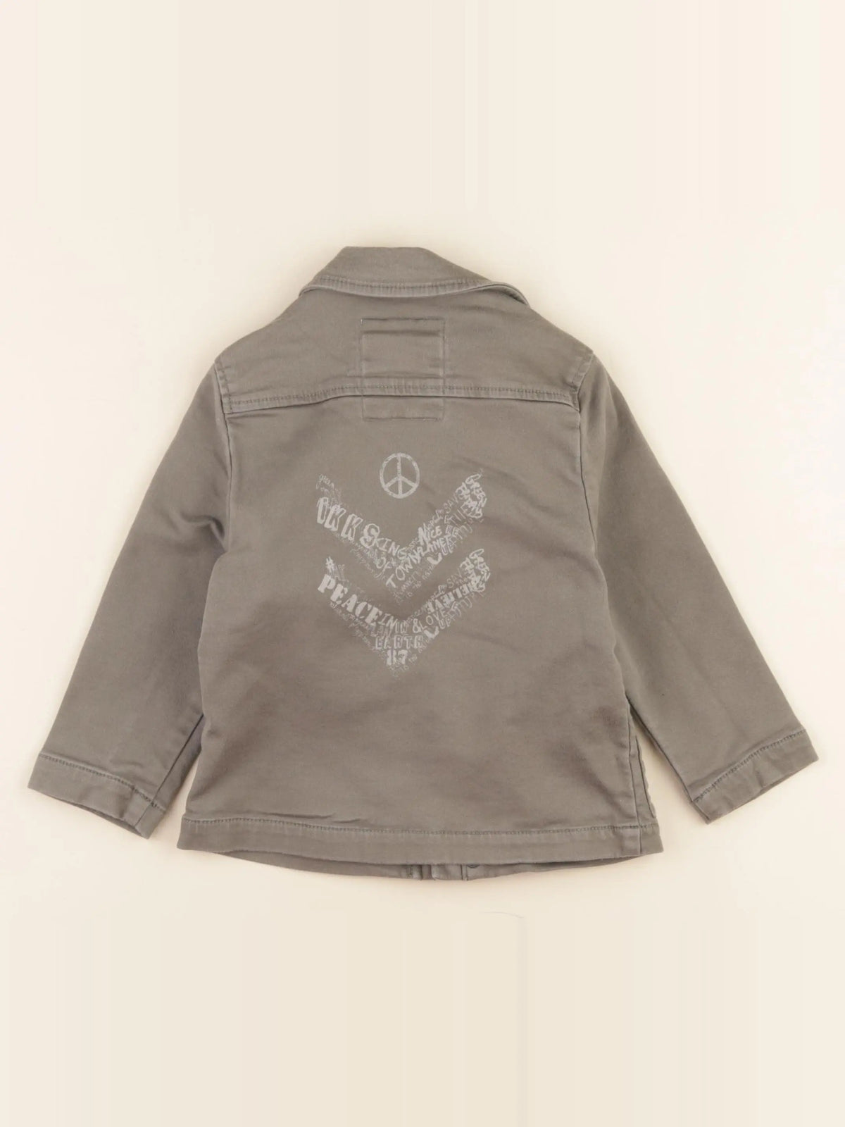 IKKS - veste imprimé au dos vert - 2 ans