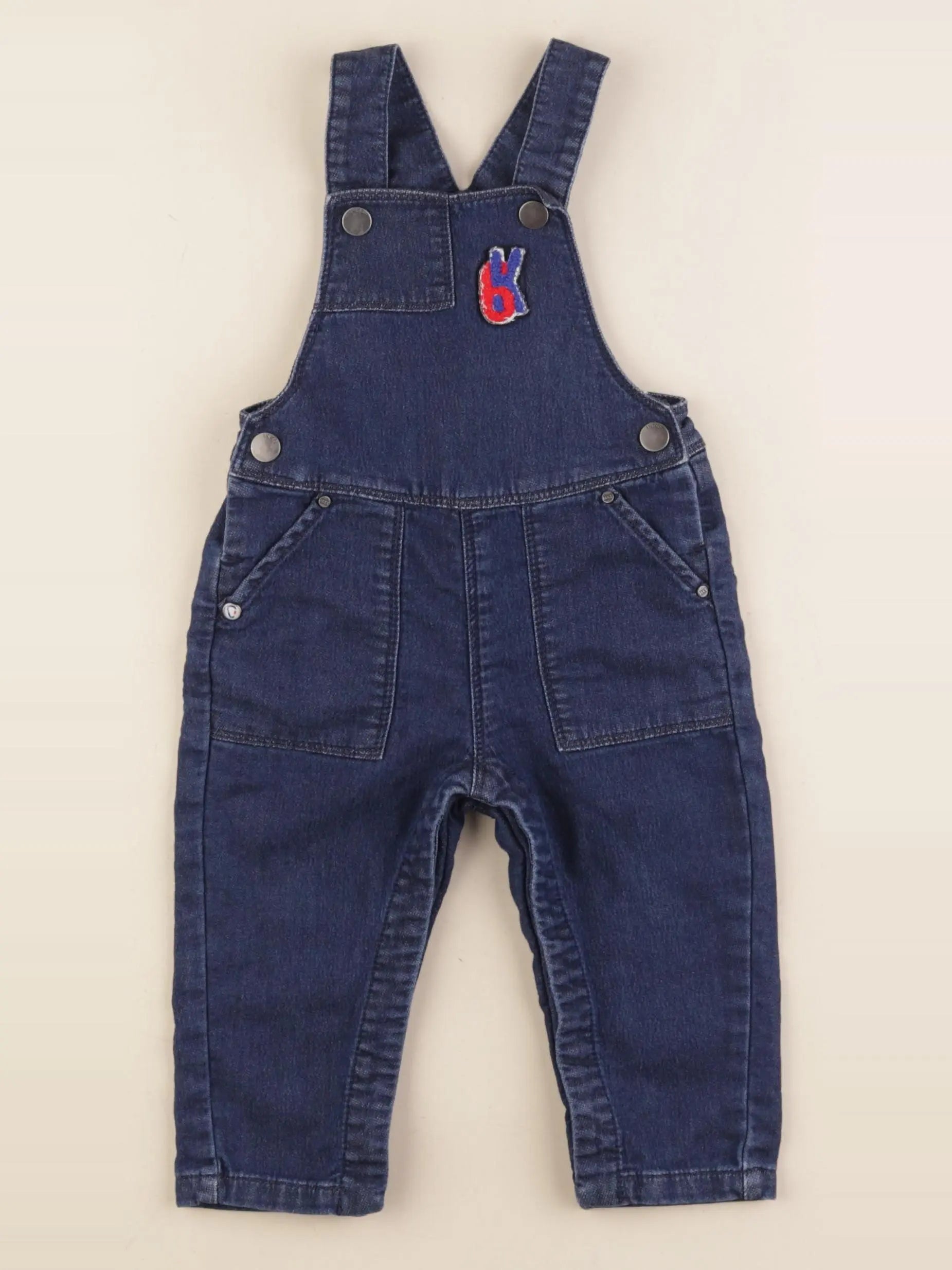IKKS - salopette bleu - 12 mois