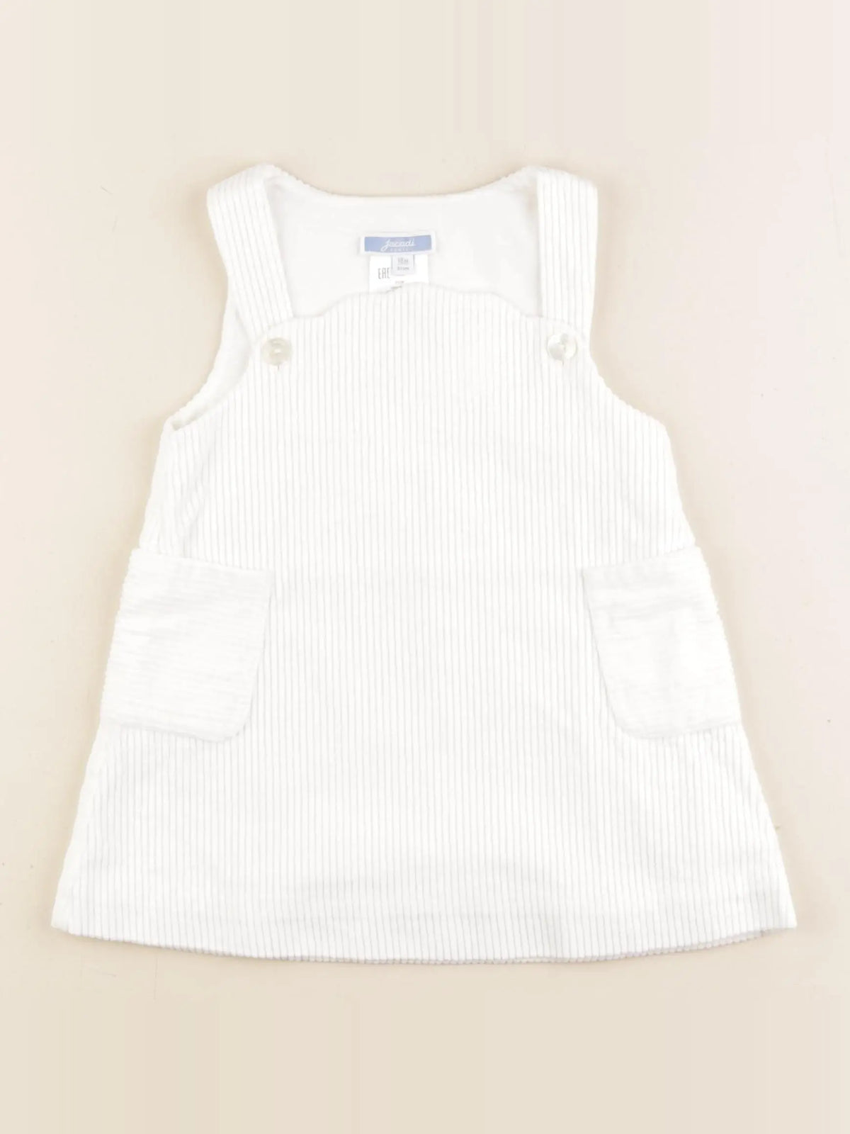Jacadi - robe blanc - 18 mois