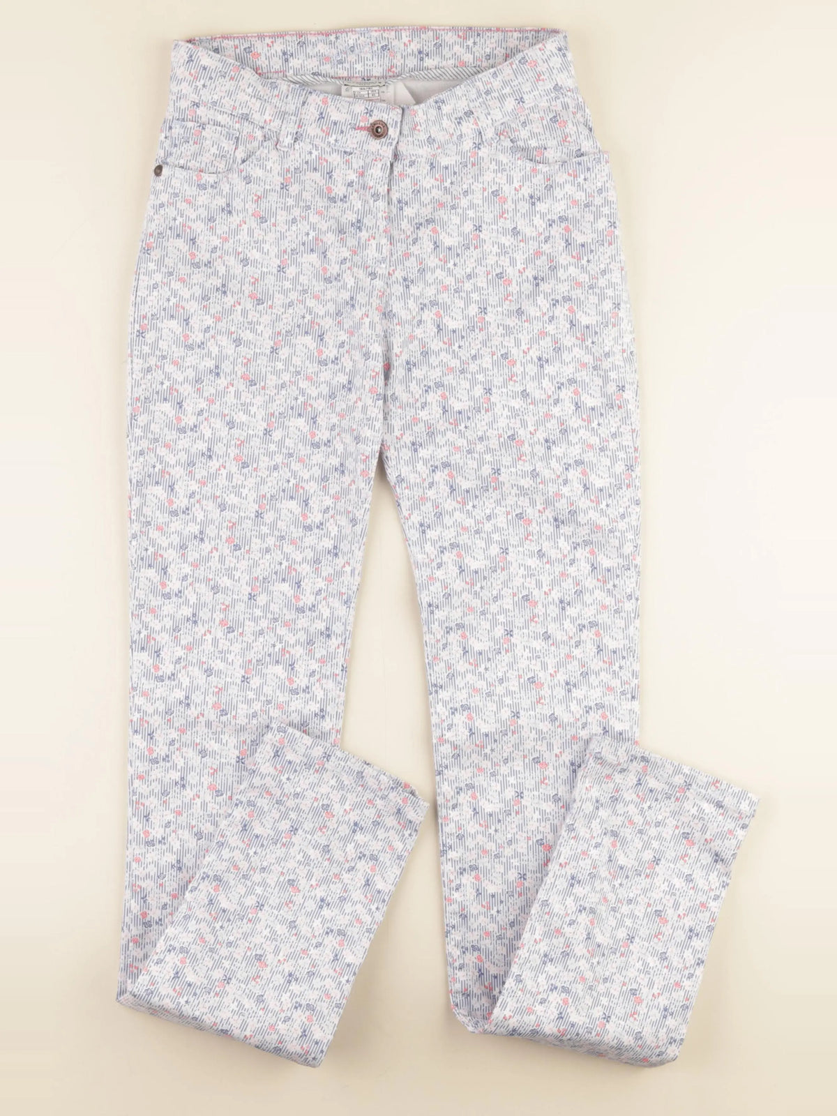 Cyrillus - pantalon multicolore - 16 ans