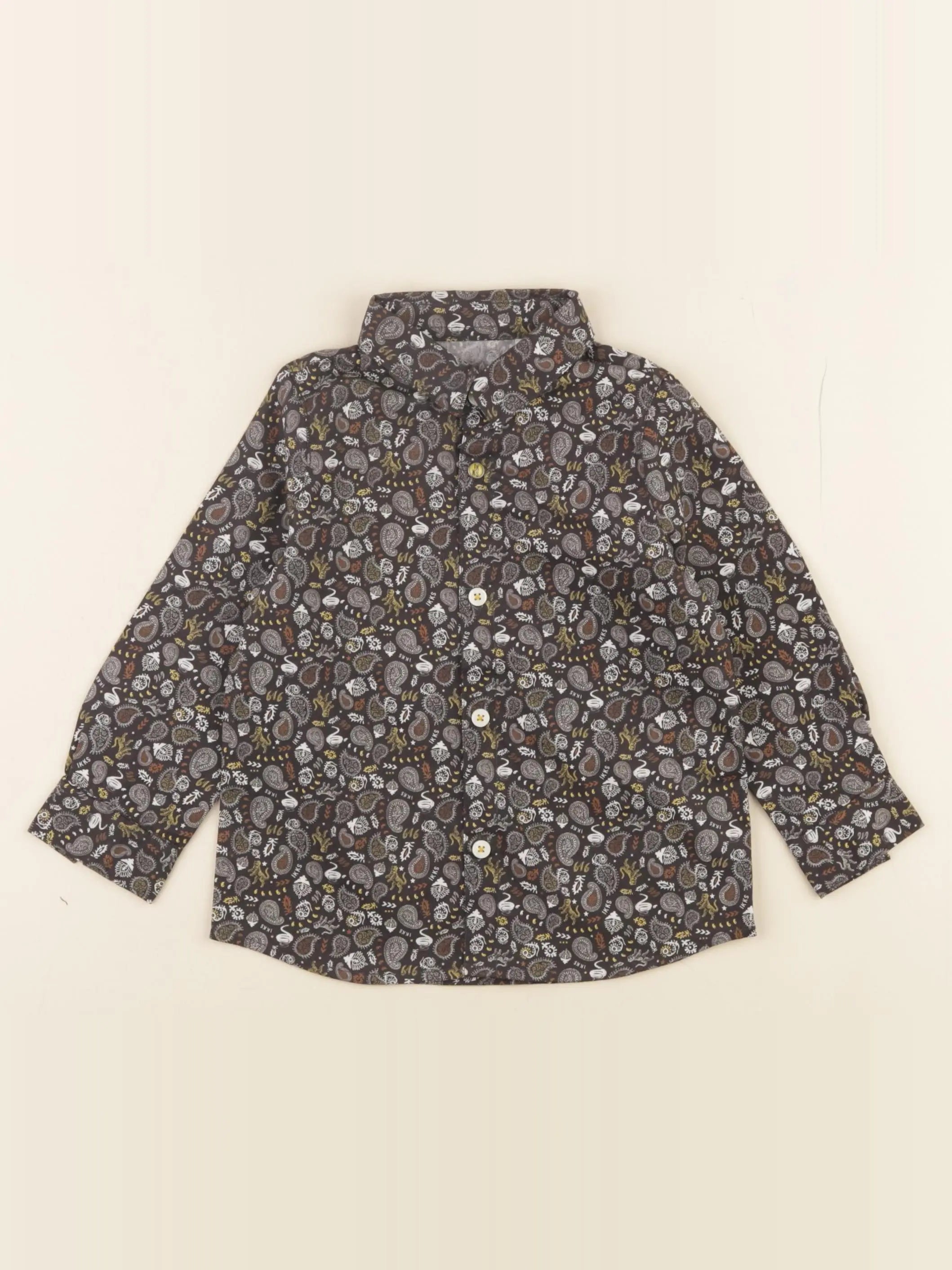 IKKS - chemise gris - 18 mois