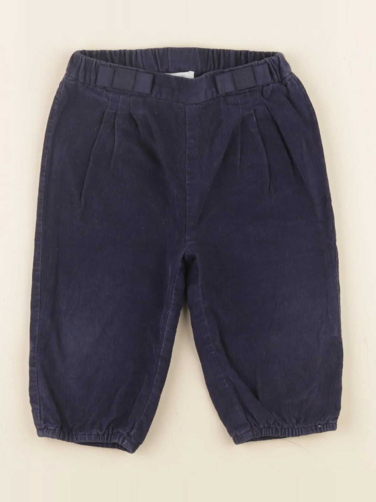 Jacadi - pantalon bleu - 12 mois