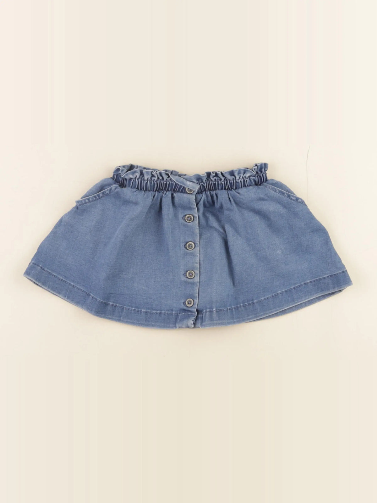 Vertbaudet - jupe bleu - 24 mois