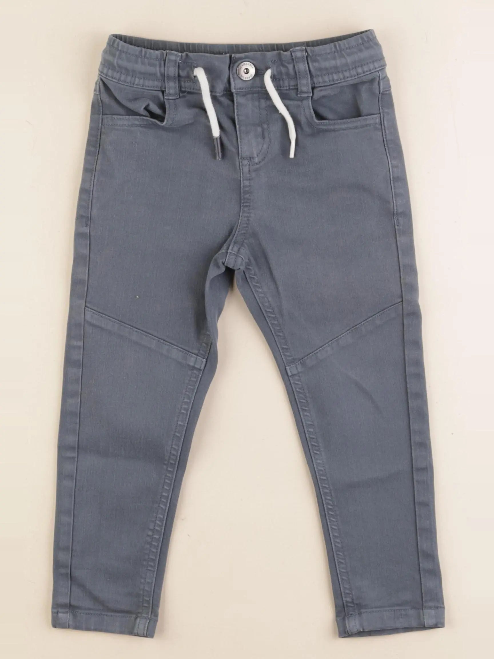 Vertbaudet - pantalon vert - 24 mois
