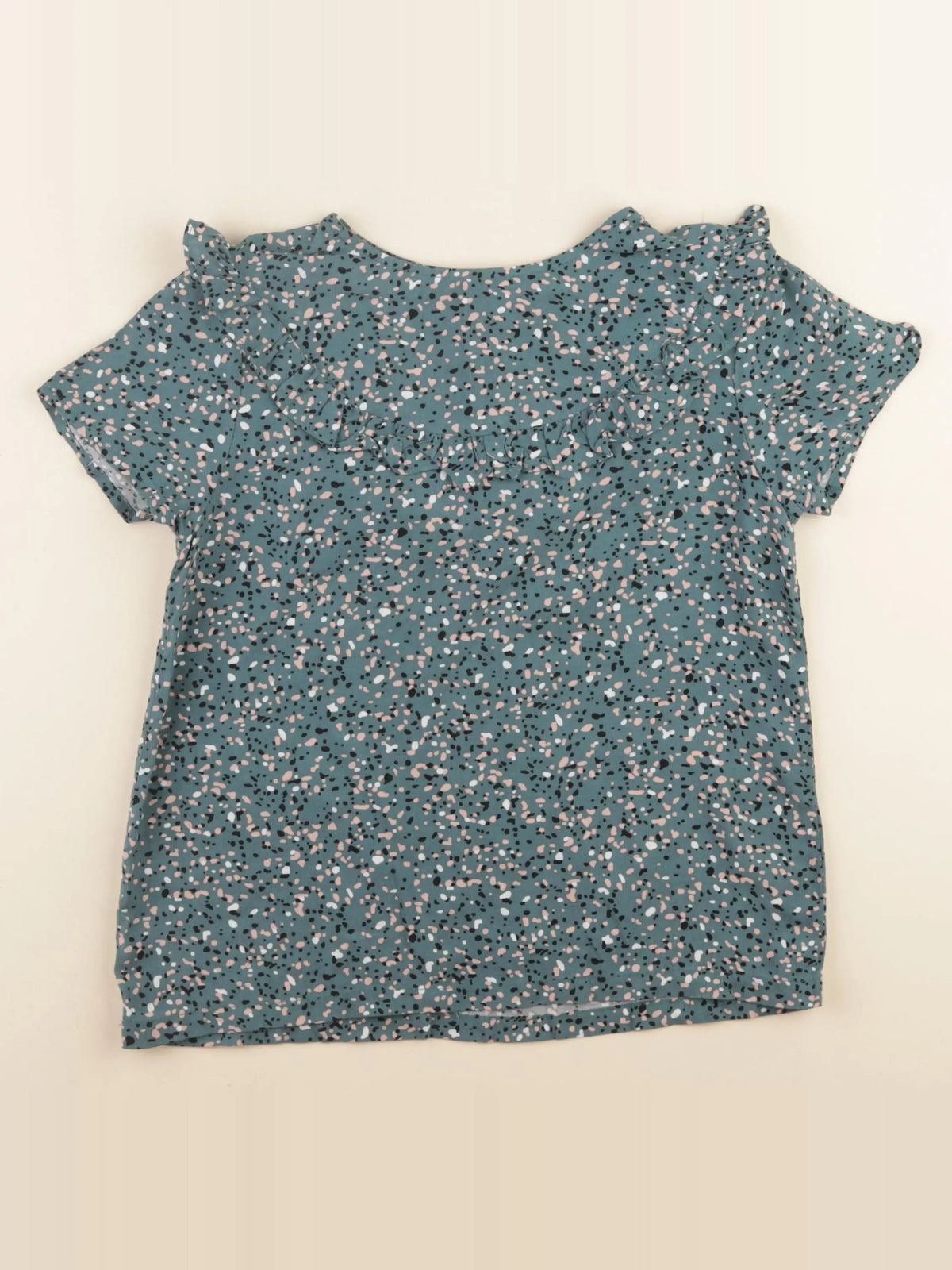 Little Cigogne - blouse vert - 10 ans
