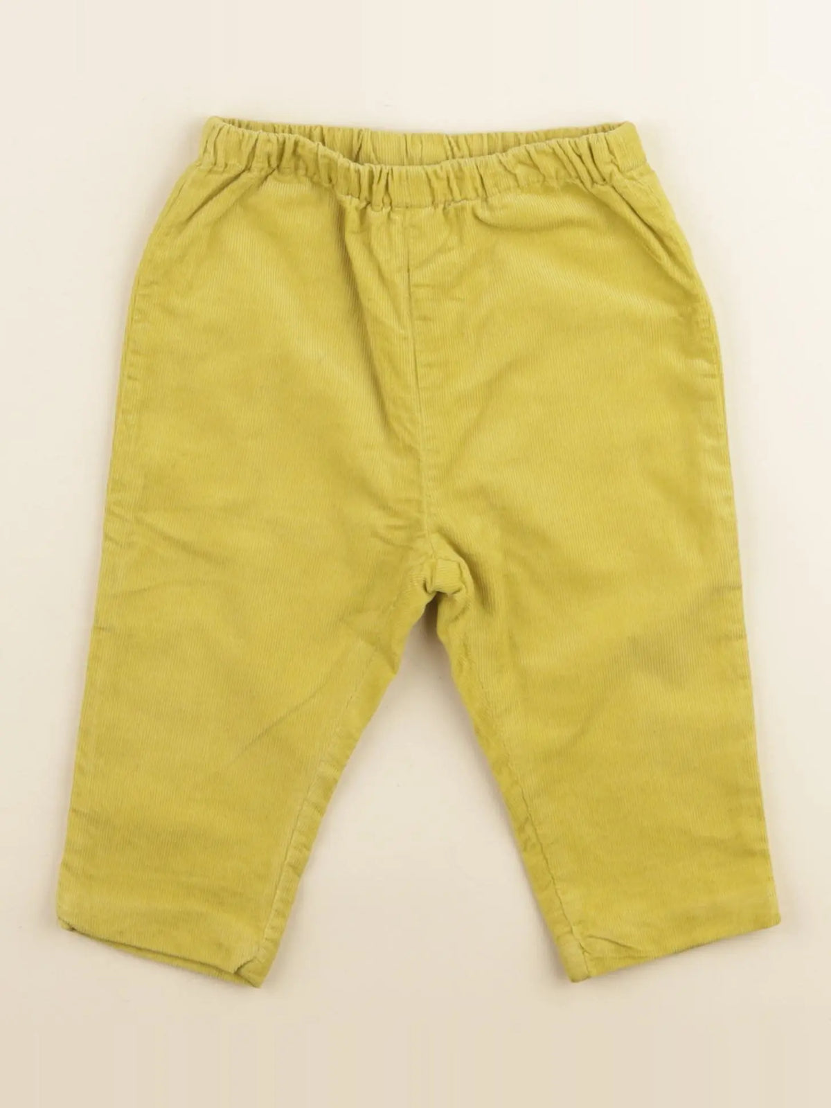 Jacadi - pantalon jaune - 12 mois