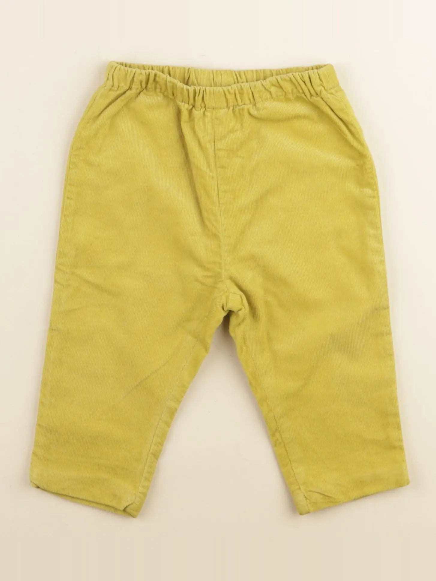 Jacadi - pantalon jaune - 12 mois