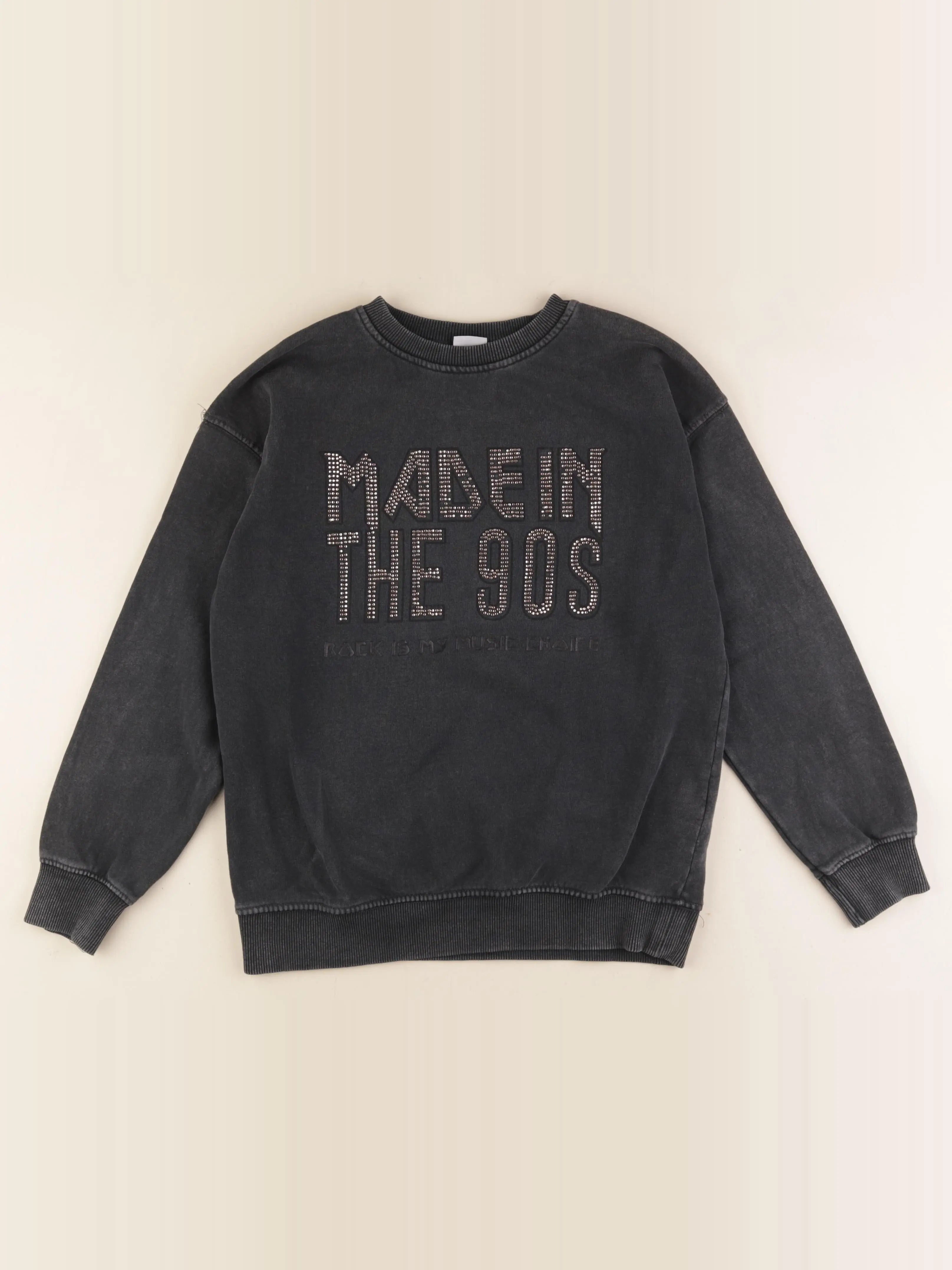 Zara - sweat gris - 9/10 ans
