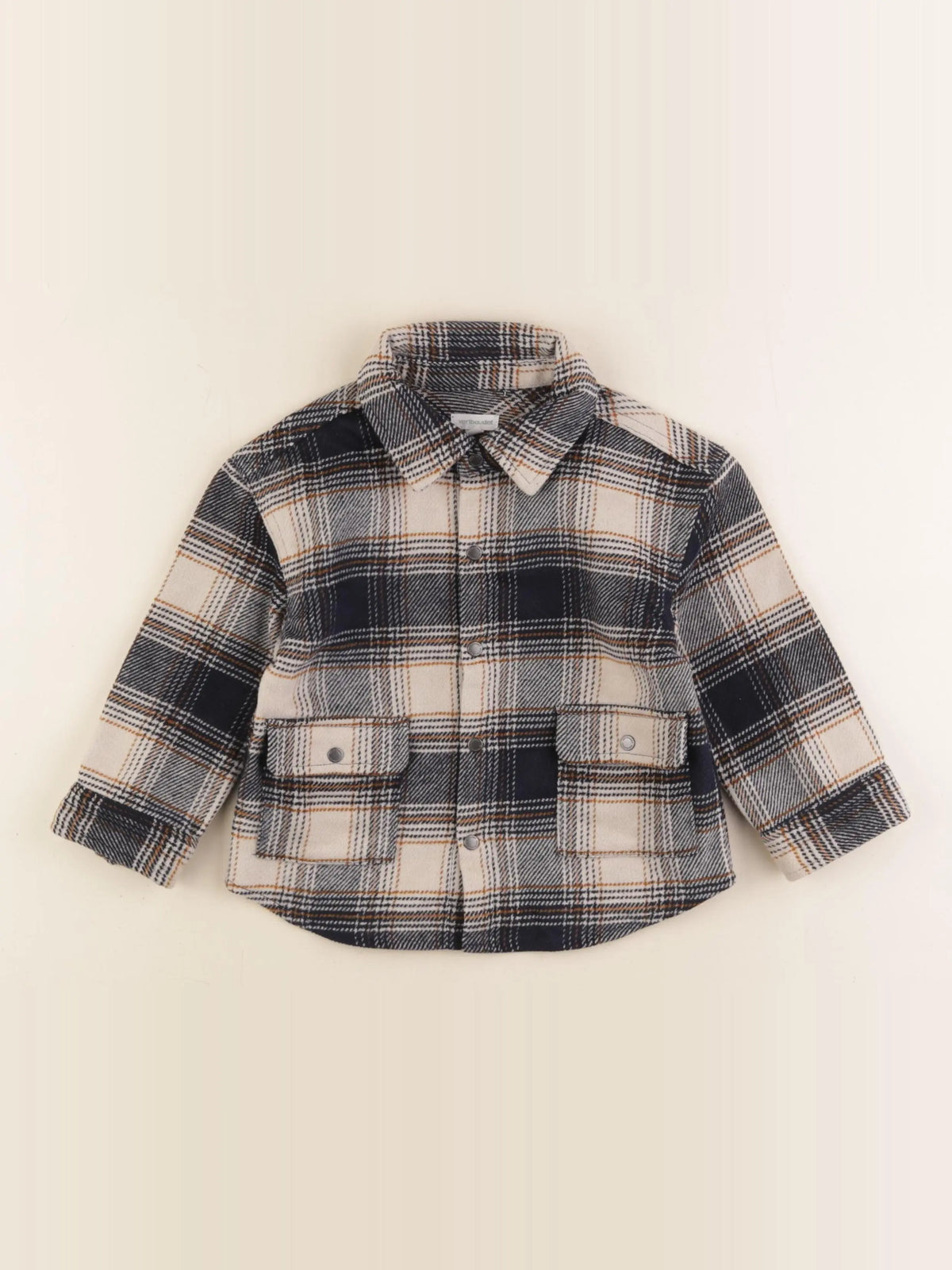 Vertbaudet - chemise multicolore - 24 mois