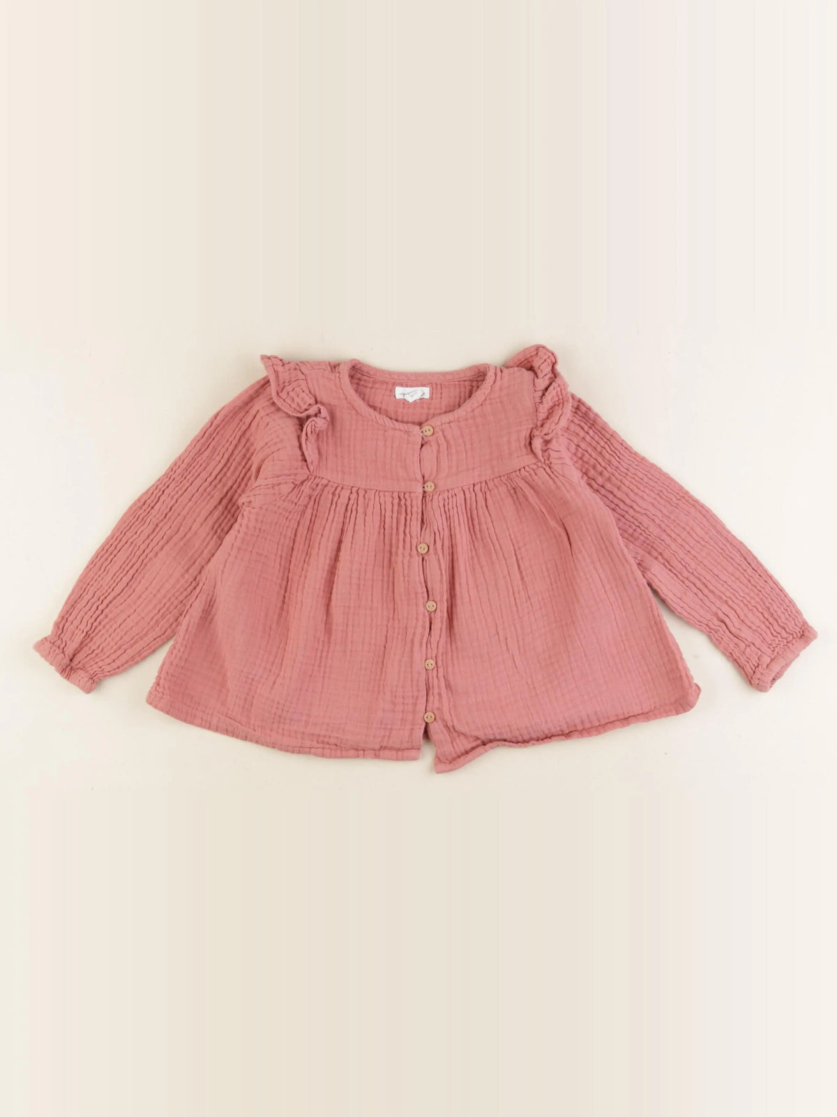 Vertbaudet - blouse rose - 36 mois