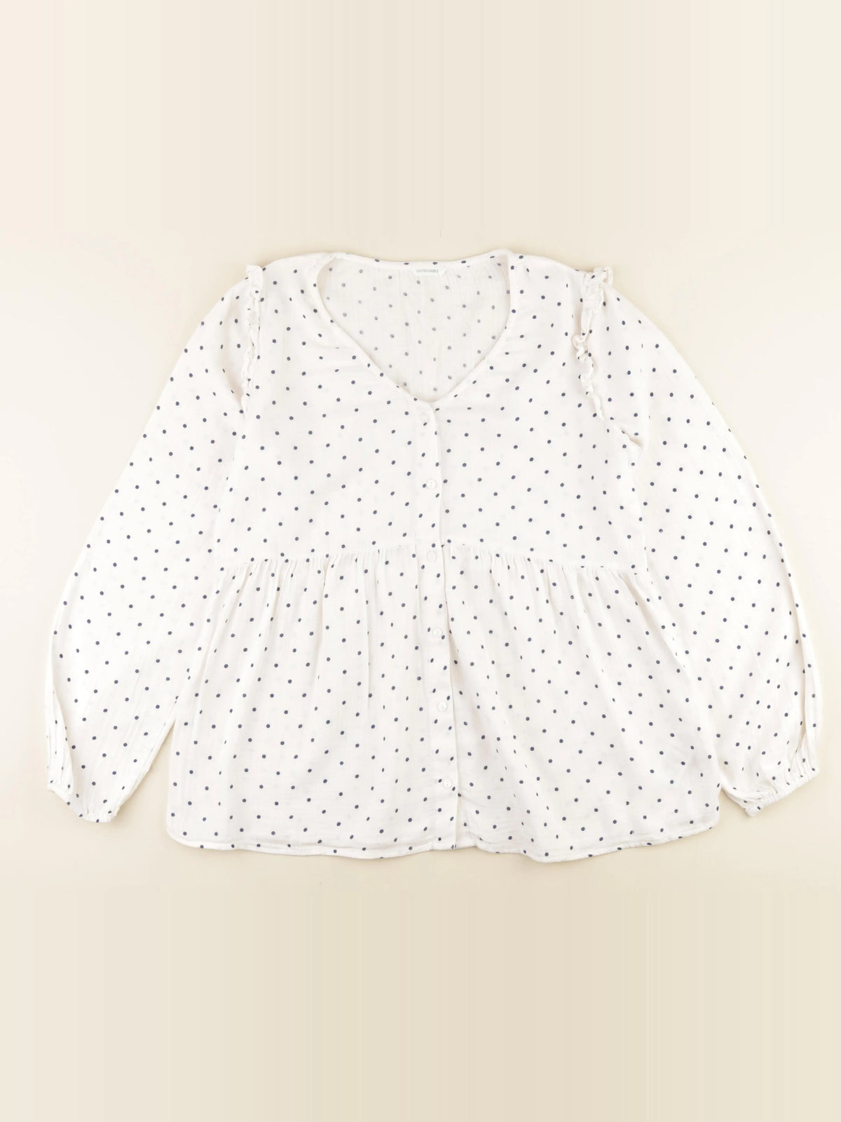 Vertbaudet - blouse grossesse blanc, bleu - 38