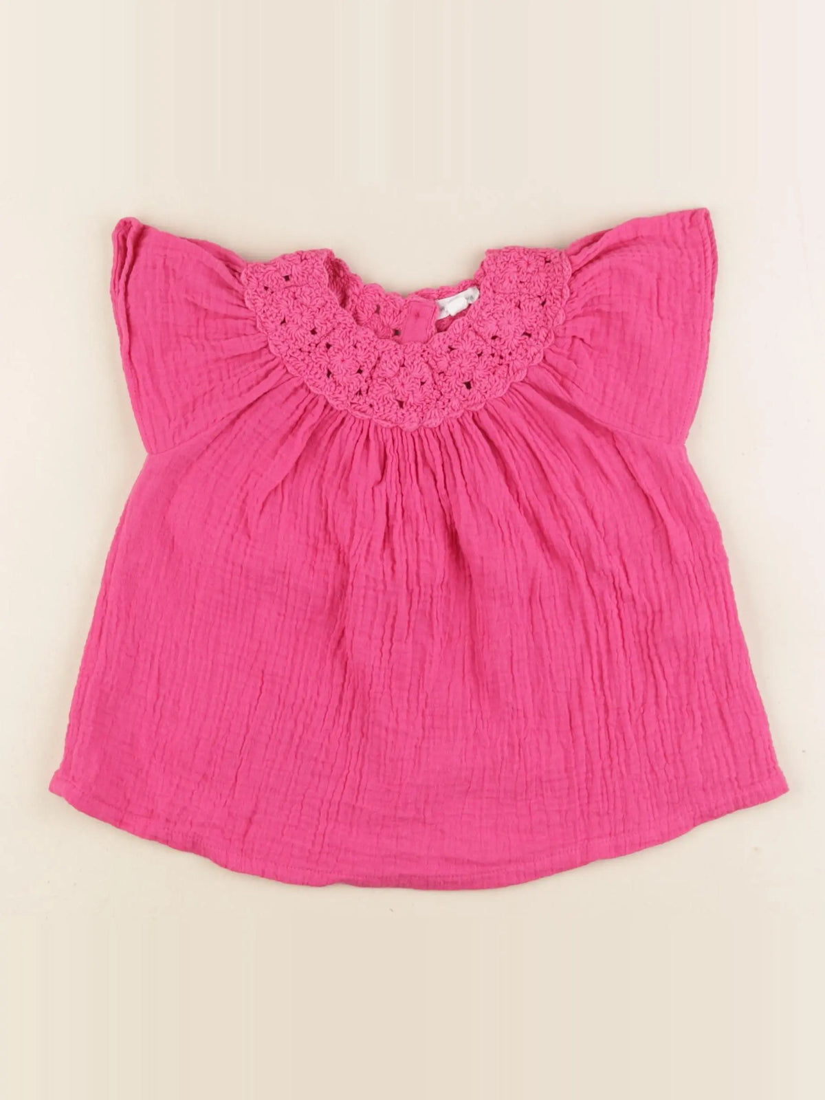 Vertbaudet - blouse rose - 24 mois