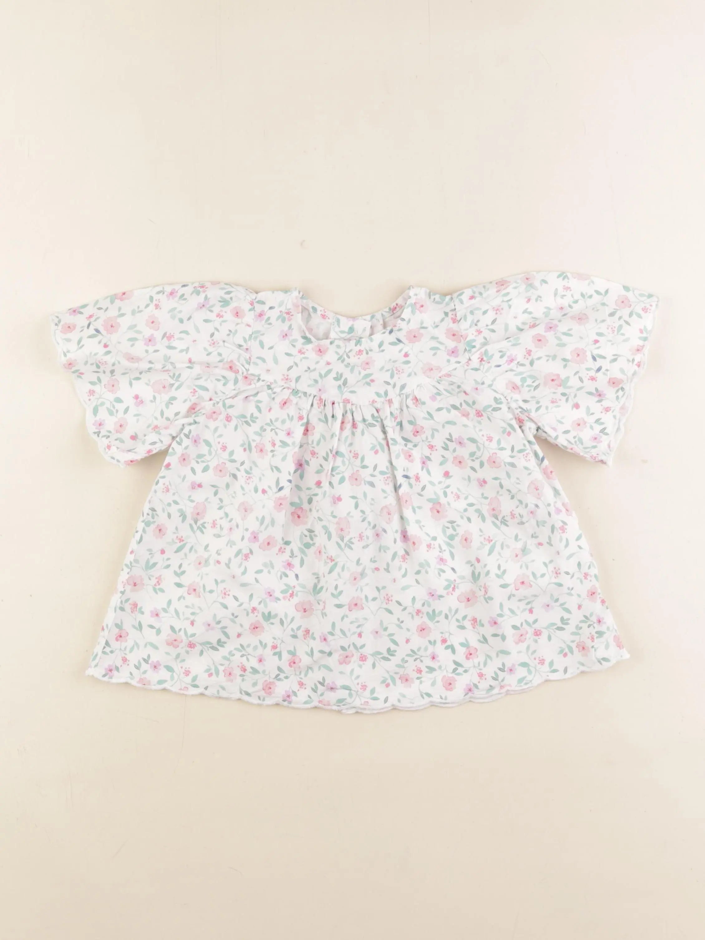 Vertbaudet - blouse multicolore - 24 mois