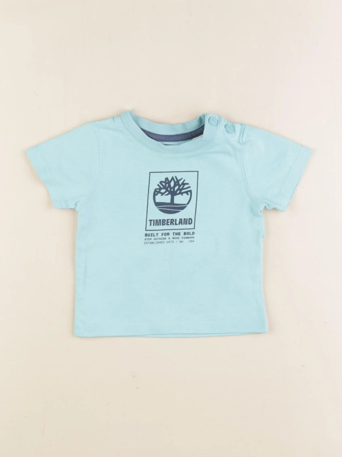 Timberland - tee-shirt bleu - 6 mois