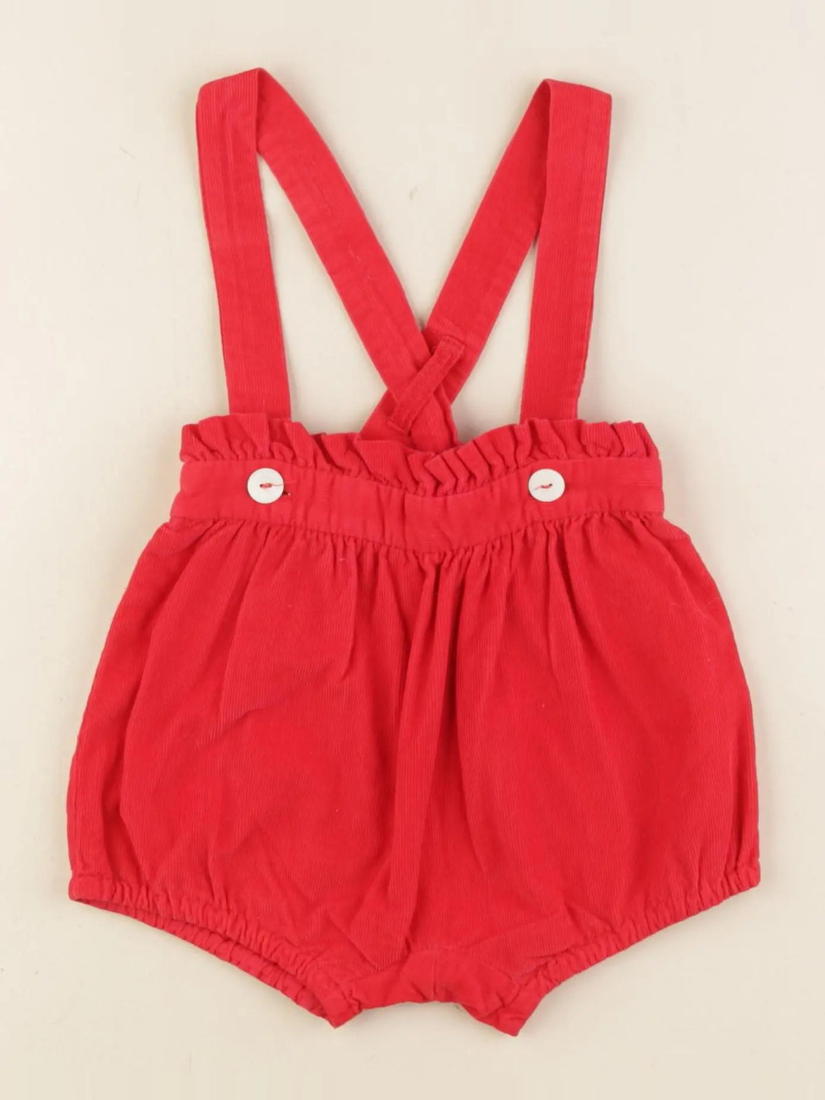 Jacadi - bloomer rouge - 12 mois