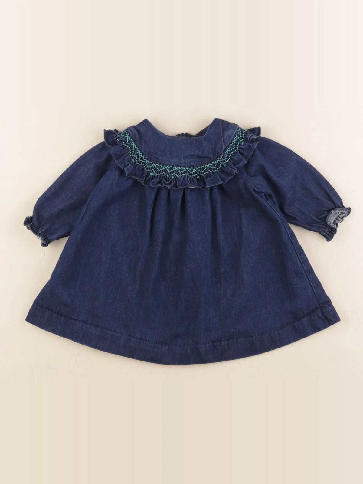 Jacadi - robe bleu - 6 mois