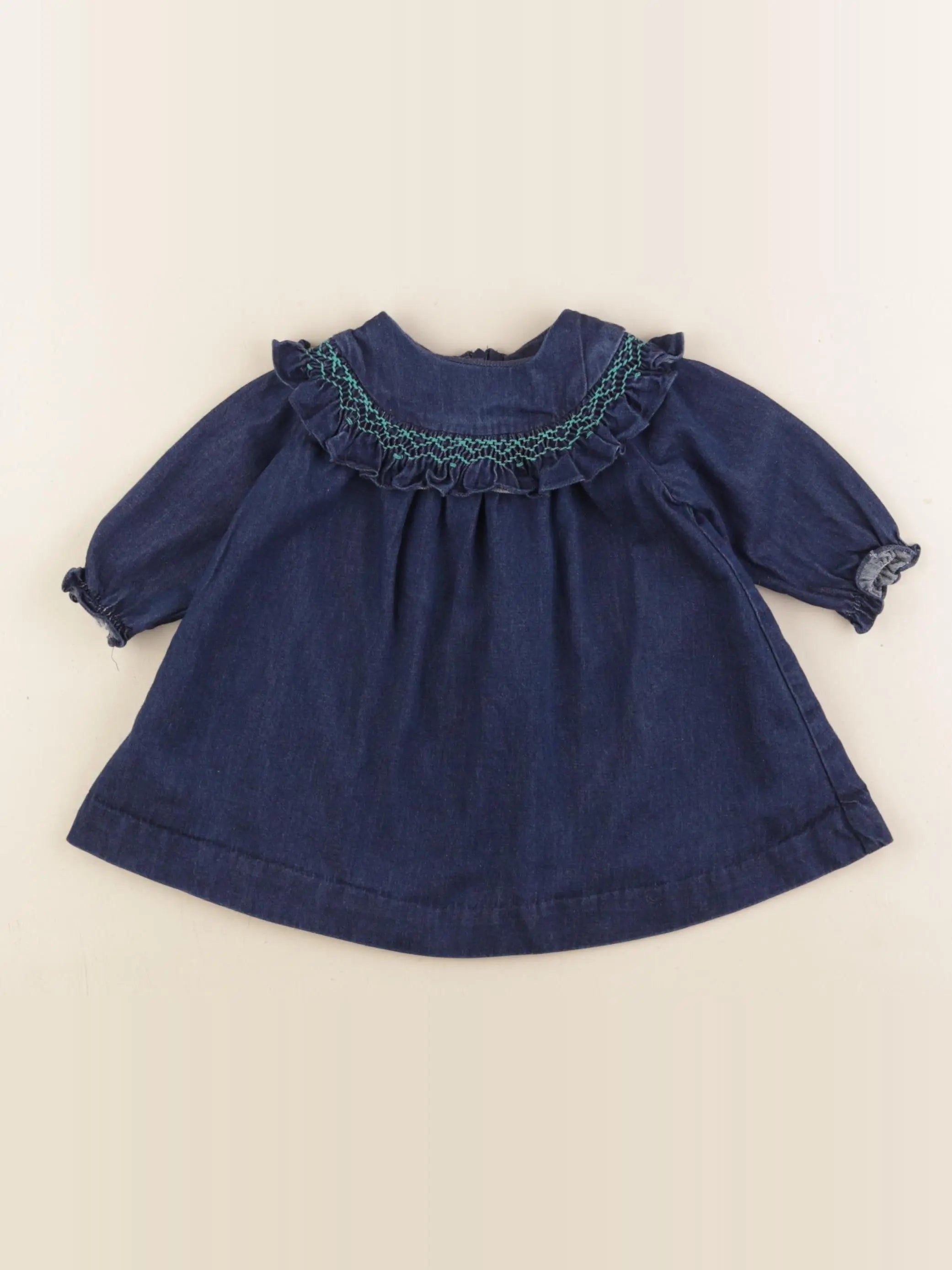 Jacadi - robe bleu - 6 mois