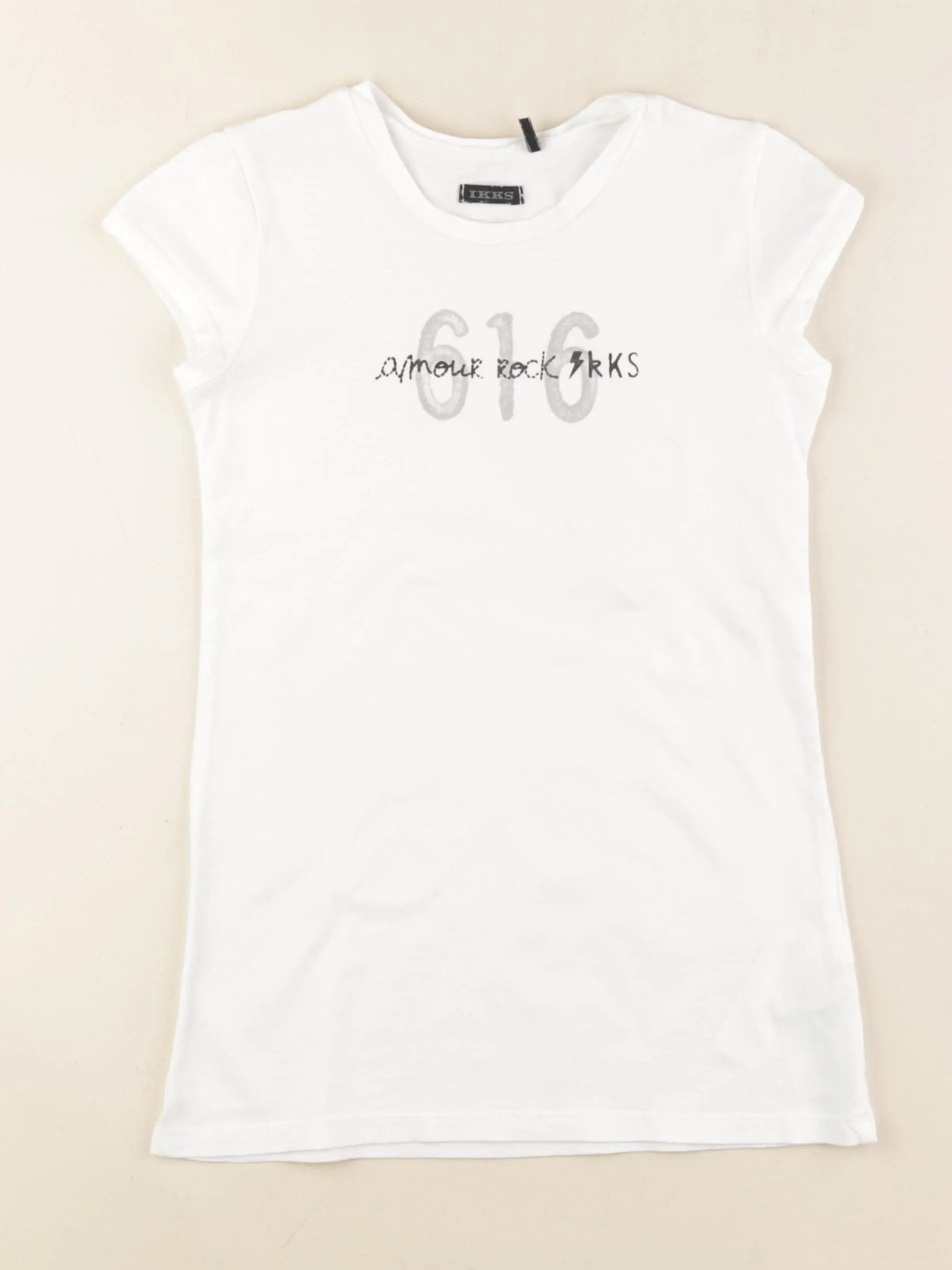 IKKS - robe blanc - 6 ans