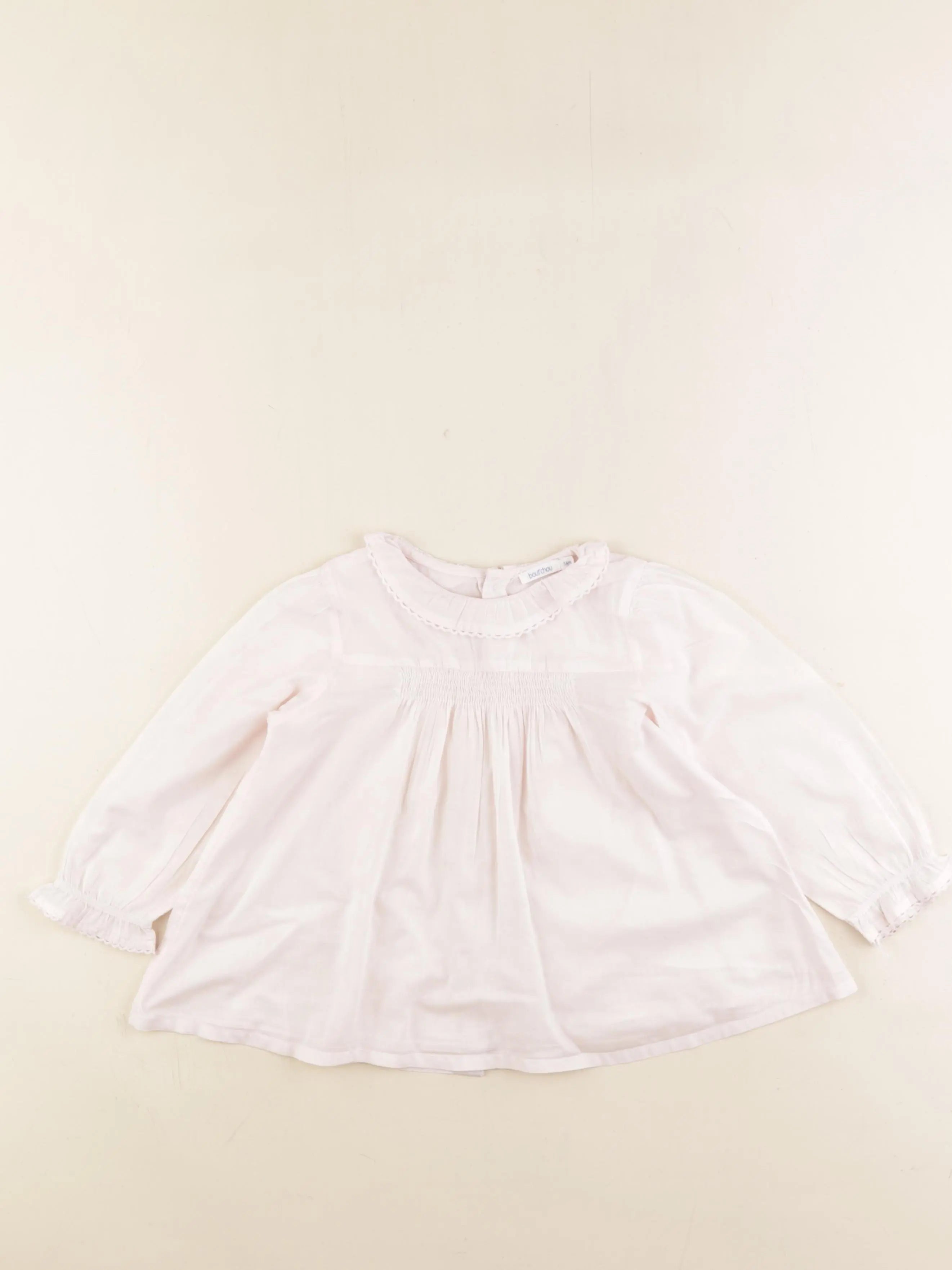 Boutchou - blouse rose - 36 mois