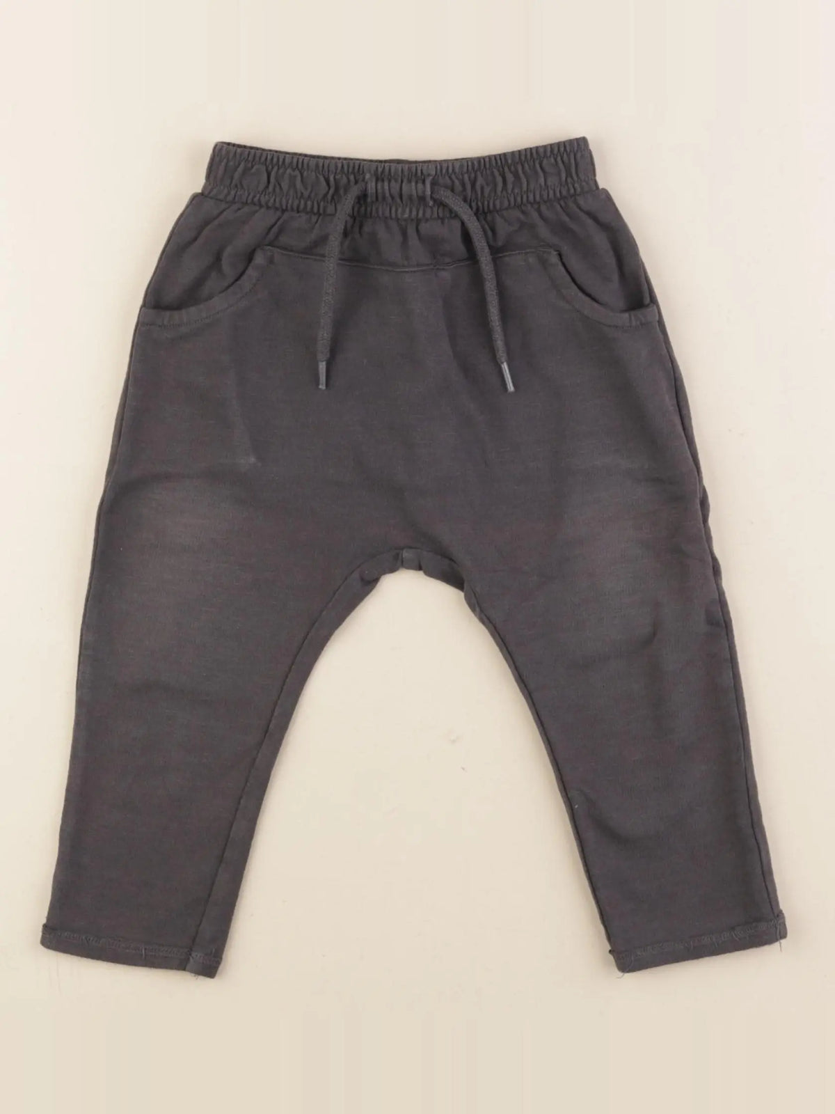 Vertbaudet - sarouel gris - 12 mois