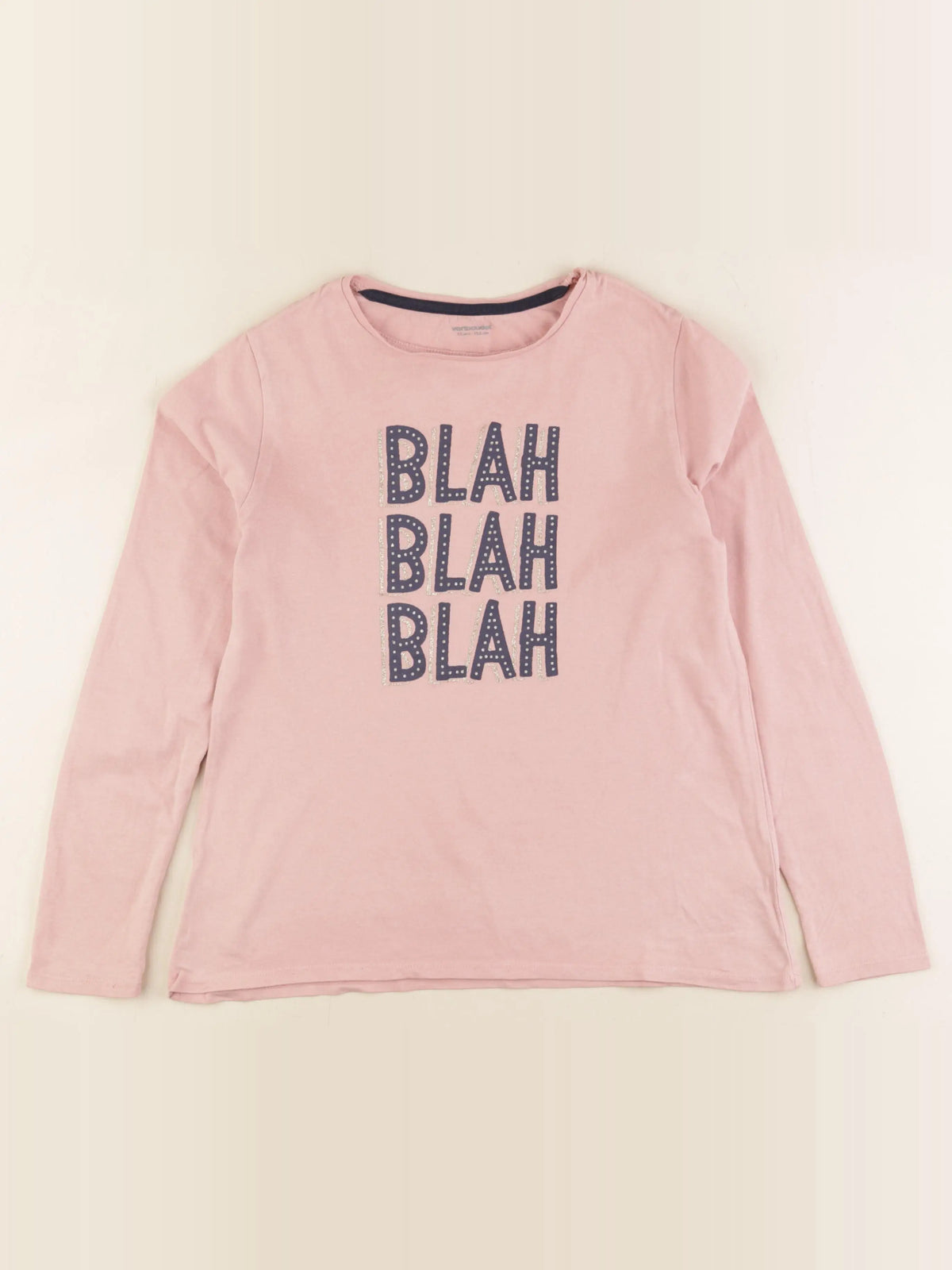 Vertbaudet - tee-shirt rose - 12 ans