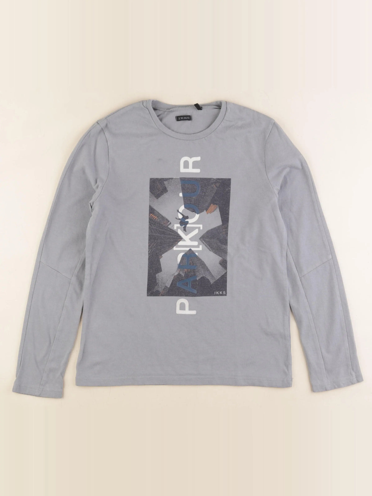 IKKS - tee-shirt bleu - 12 ans