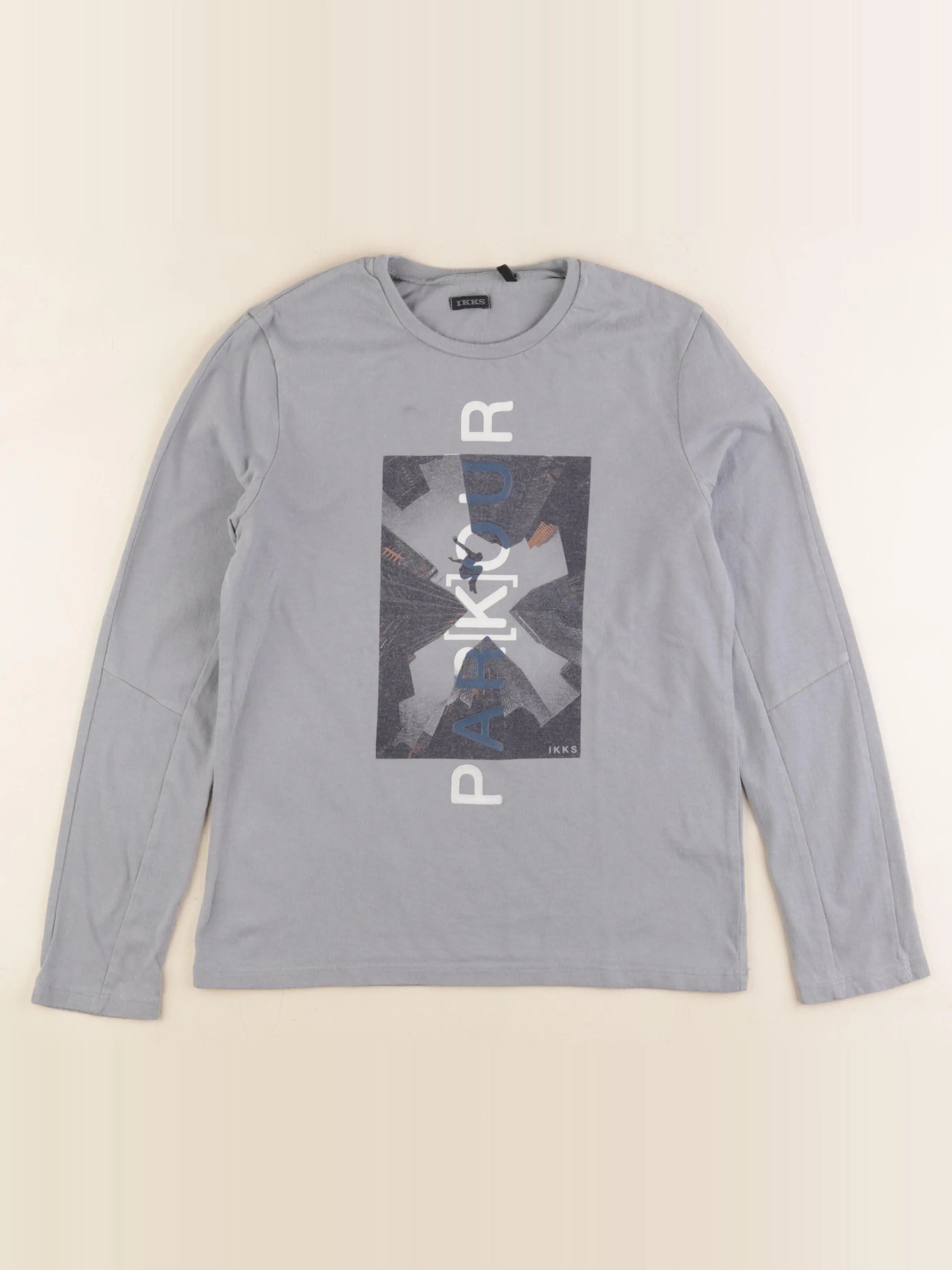 IKKS - tee-shirt bleu - 12 ans