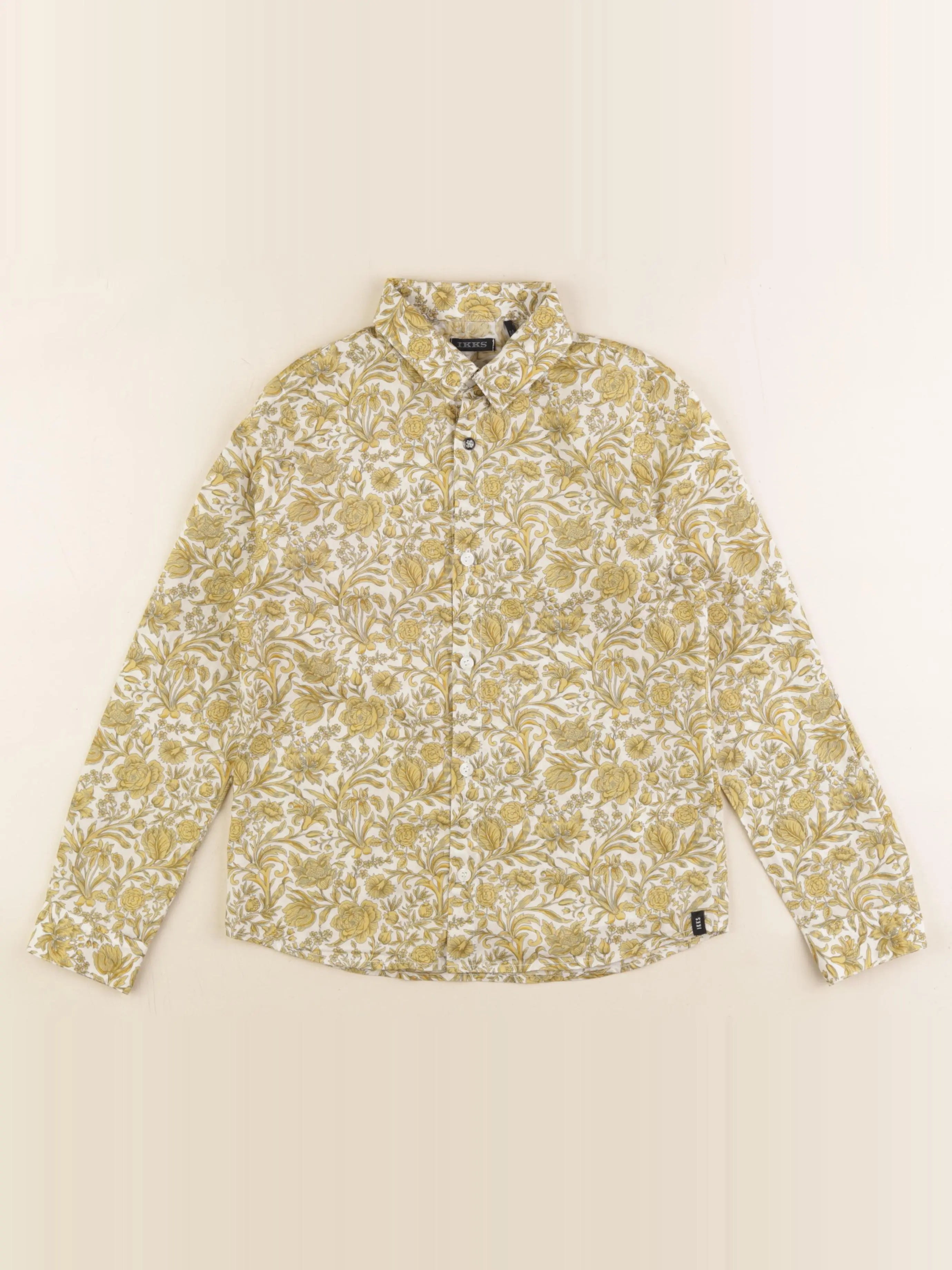 IKKS - chemise jaune - 8 ans