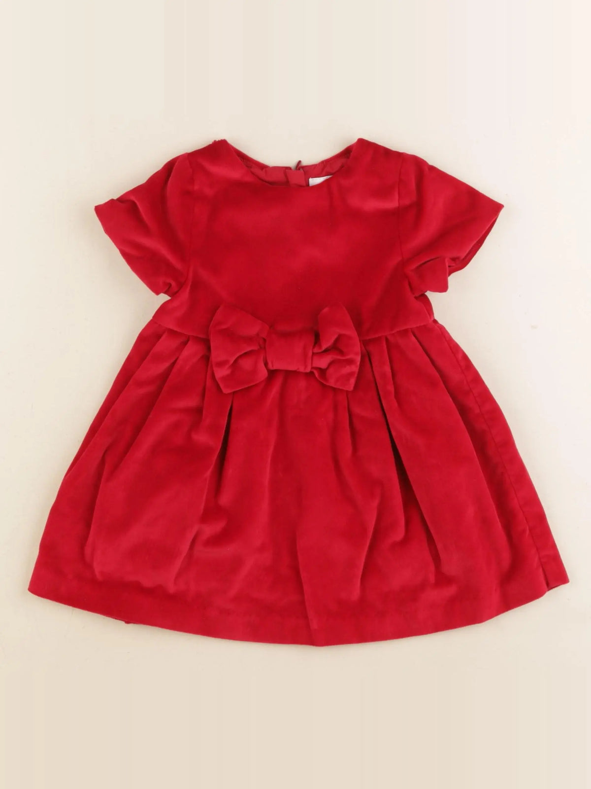 Jacadi - robe rouge - 12 mois