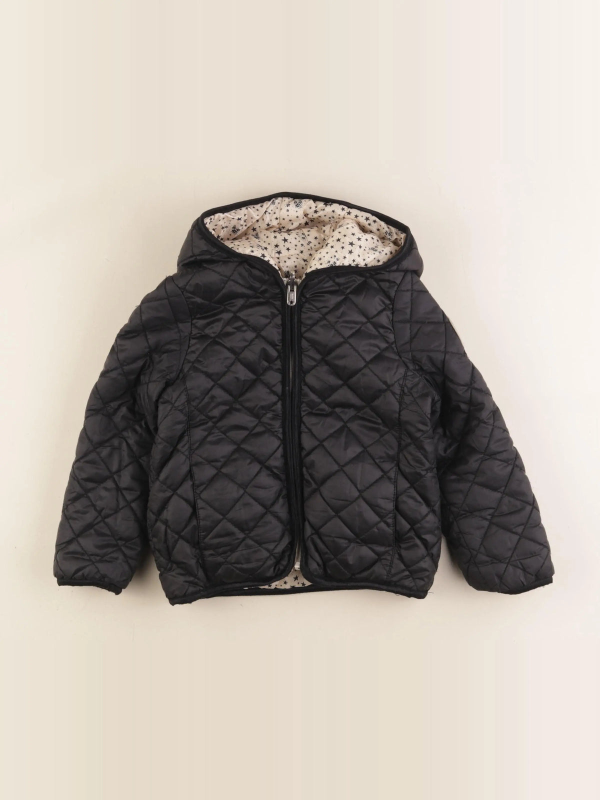 IKKS - doudoune réversible noir - 3 ans