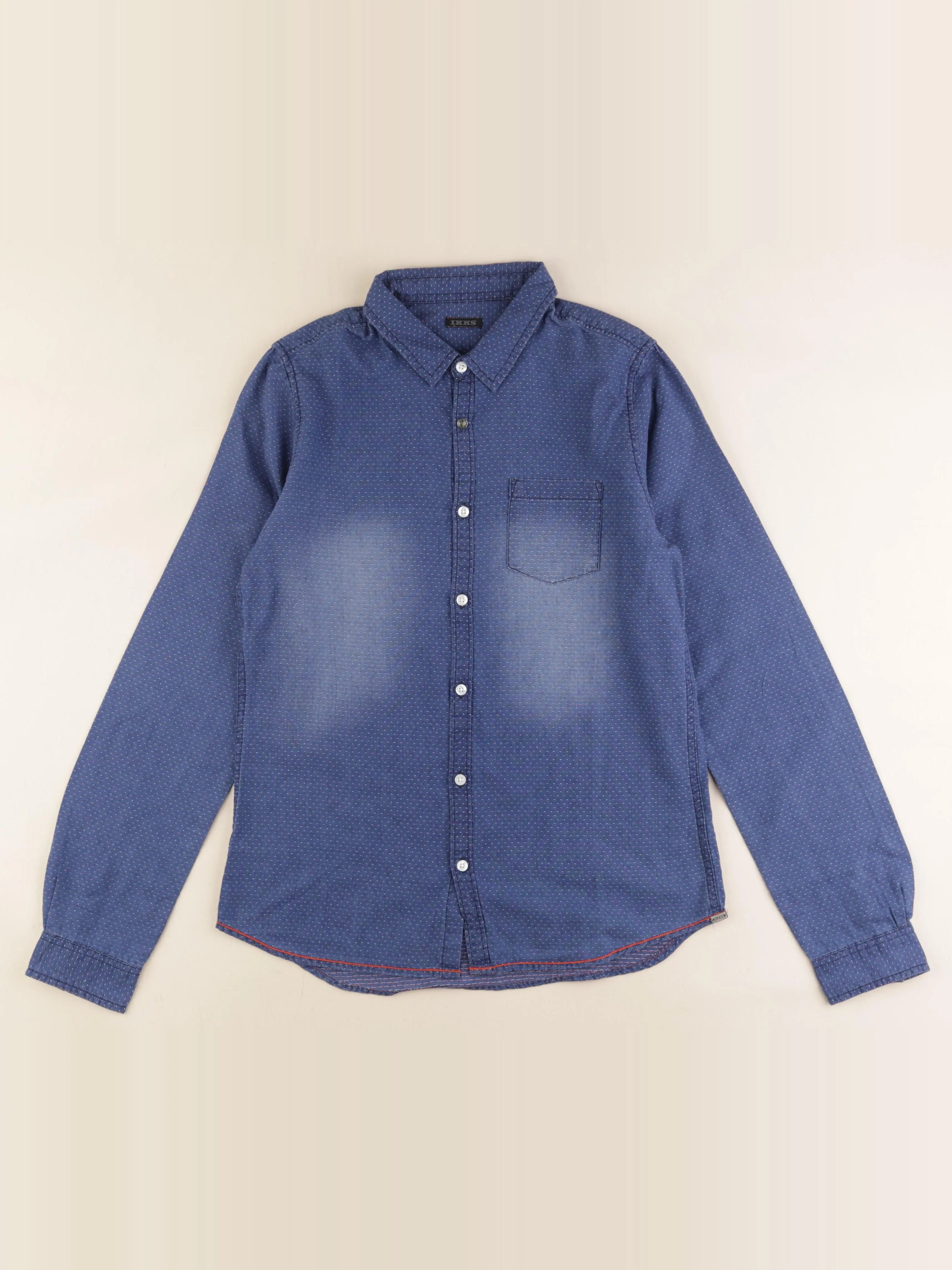 IKKS - chemise bleu - 14 ans