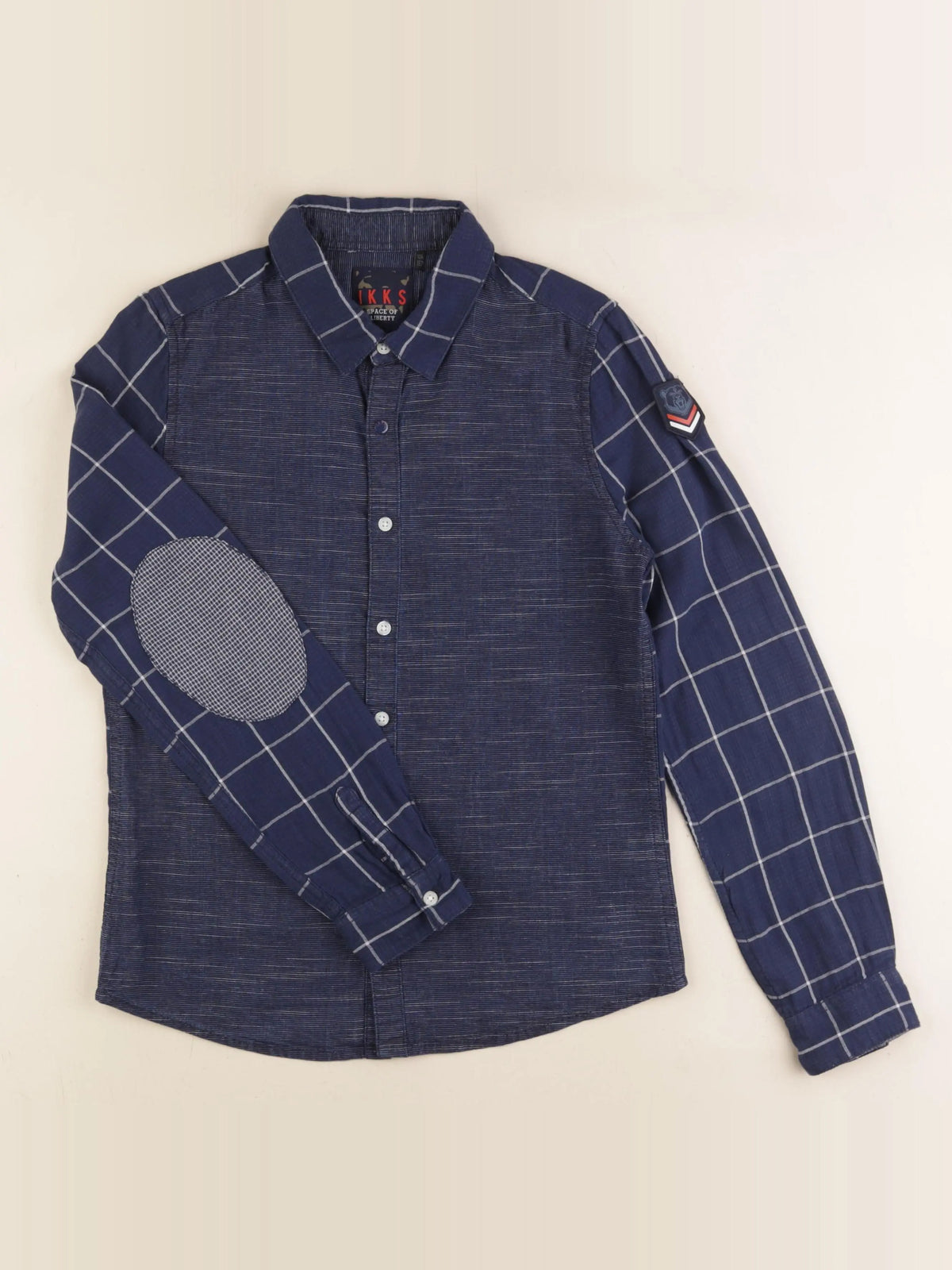 IKKS - chemise bleu - 12 ans