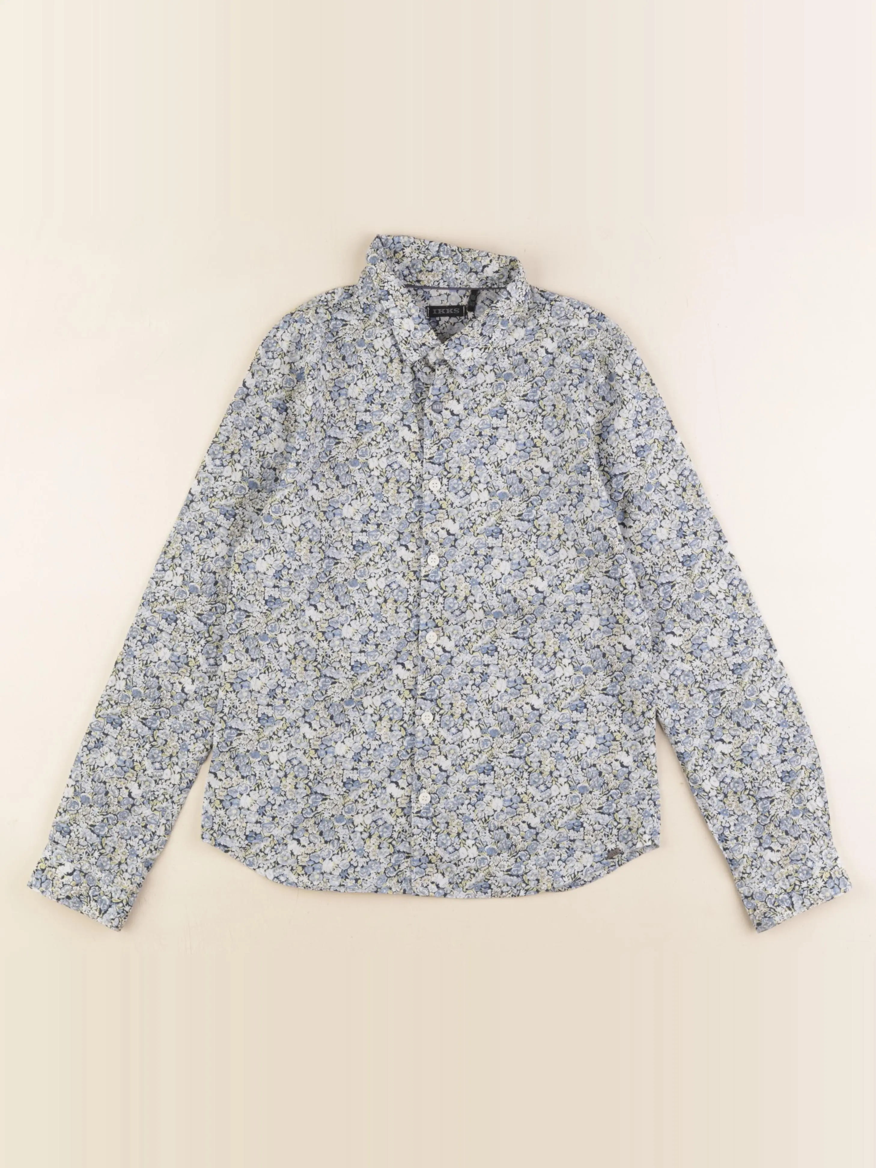 IKKS - blouse bleu - 10 ans