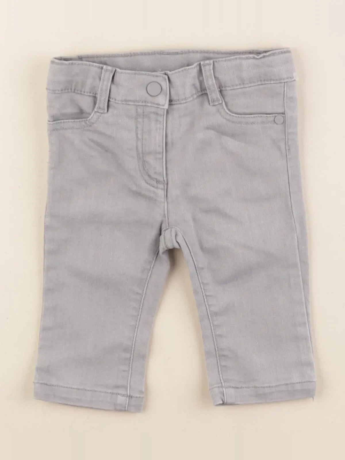 Jacadi - jean gris - 6 mois