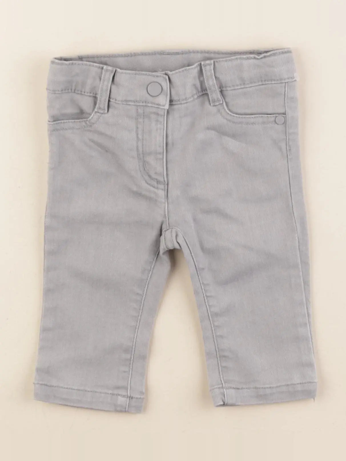 Jacadi - jean gris - 6 mois
