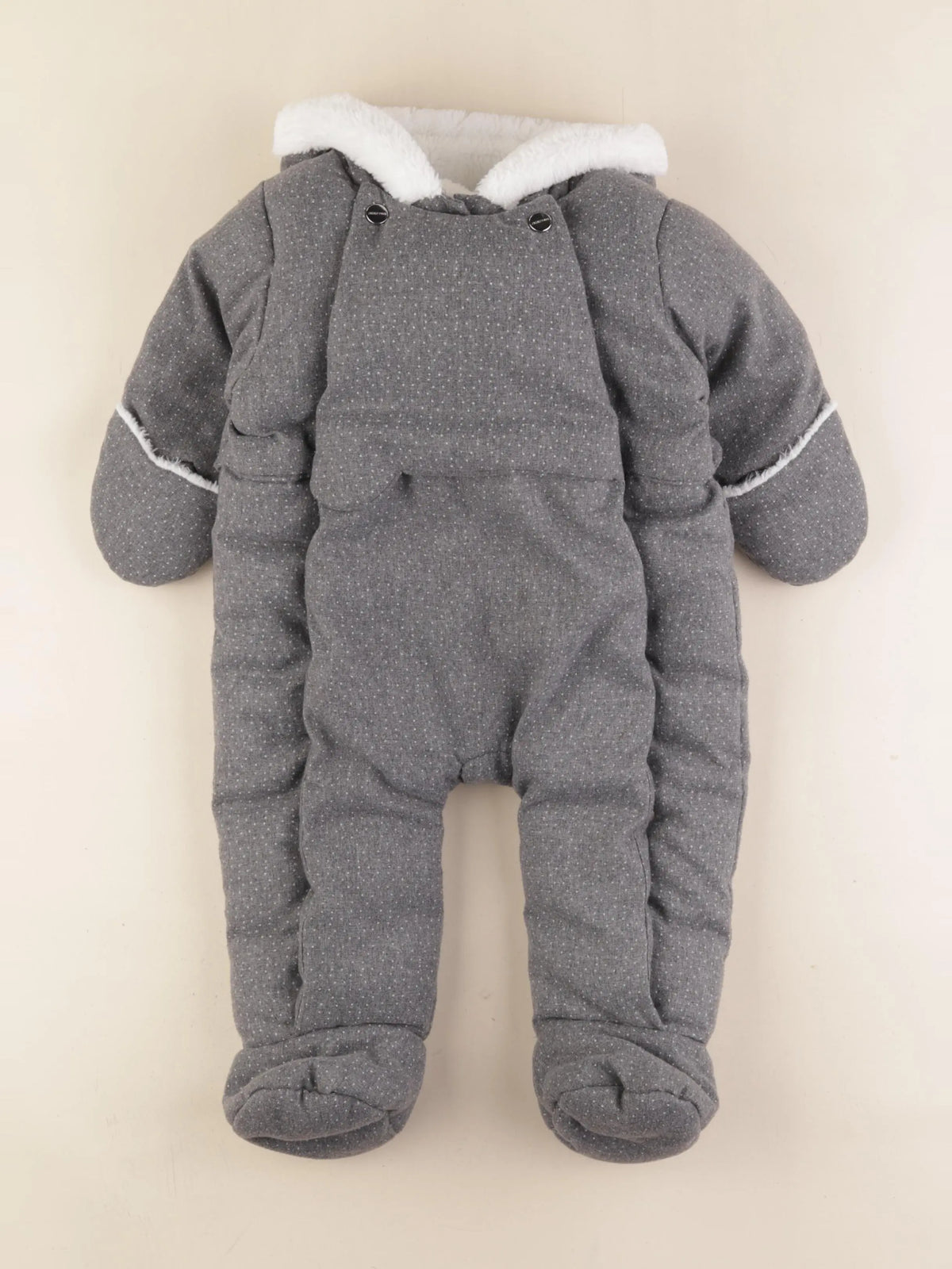 Jacadi - combi-pilote gris - 12 mois