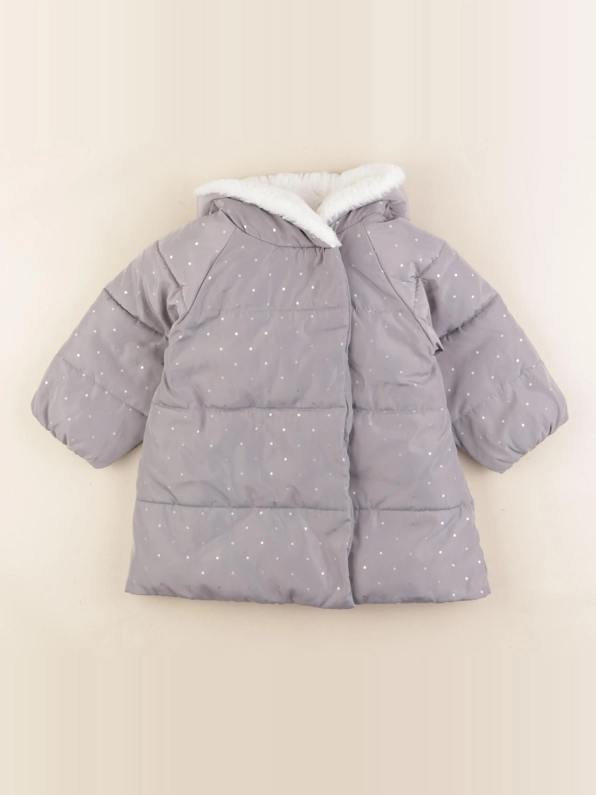 Jacadi - doudoune gris - 18 mois