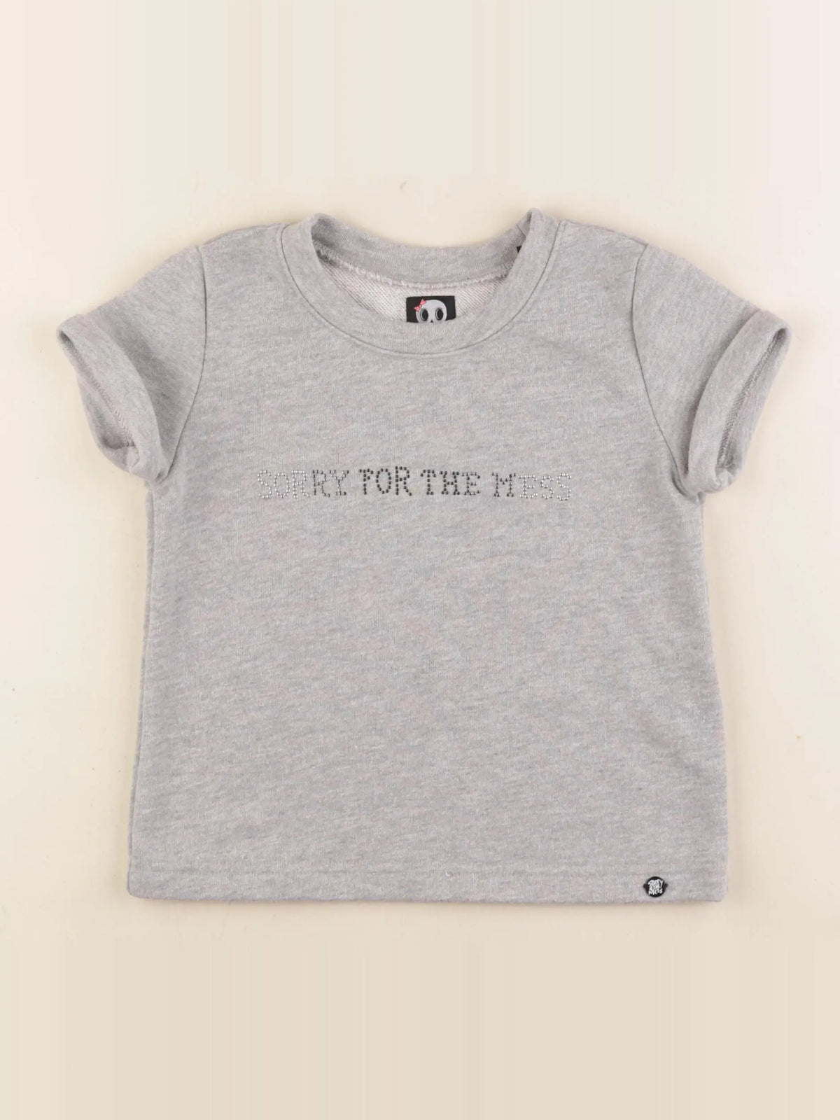 IKKS - sweat gris, argent - 6 ans